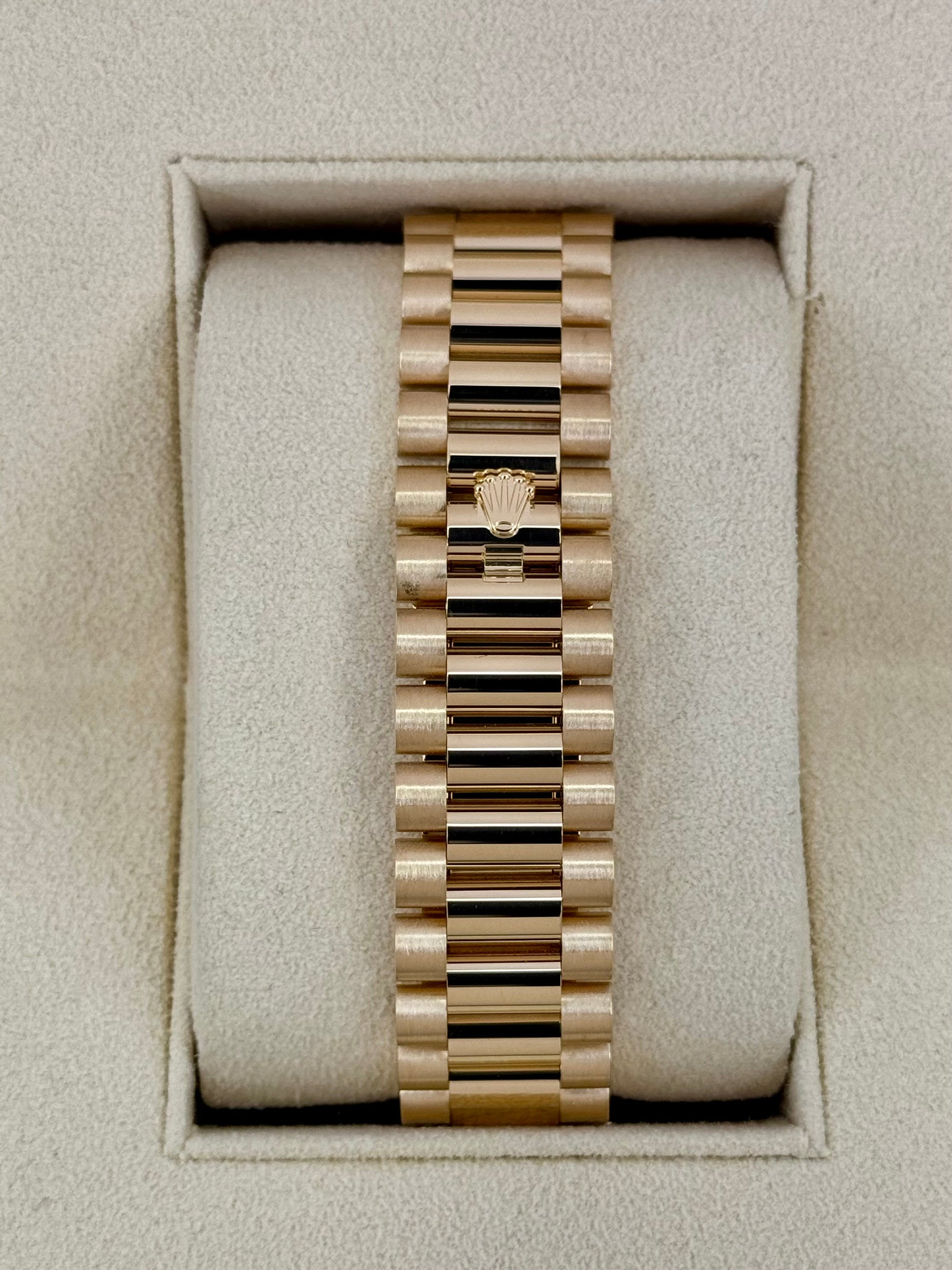 NEW 2025 Rolex Day-Date 40mm 228238 Mother Of Pearl Diamond Dial - MyWatchLLC