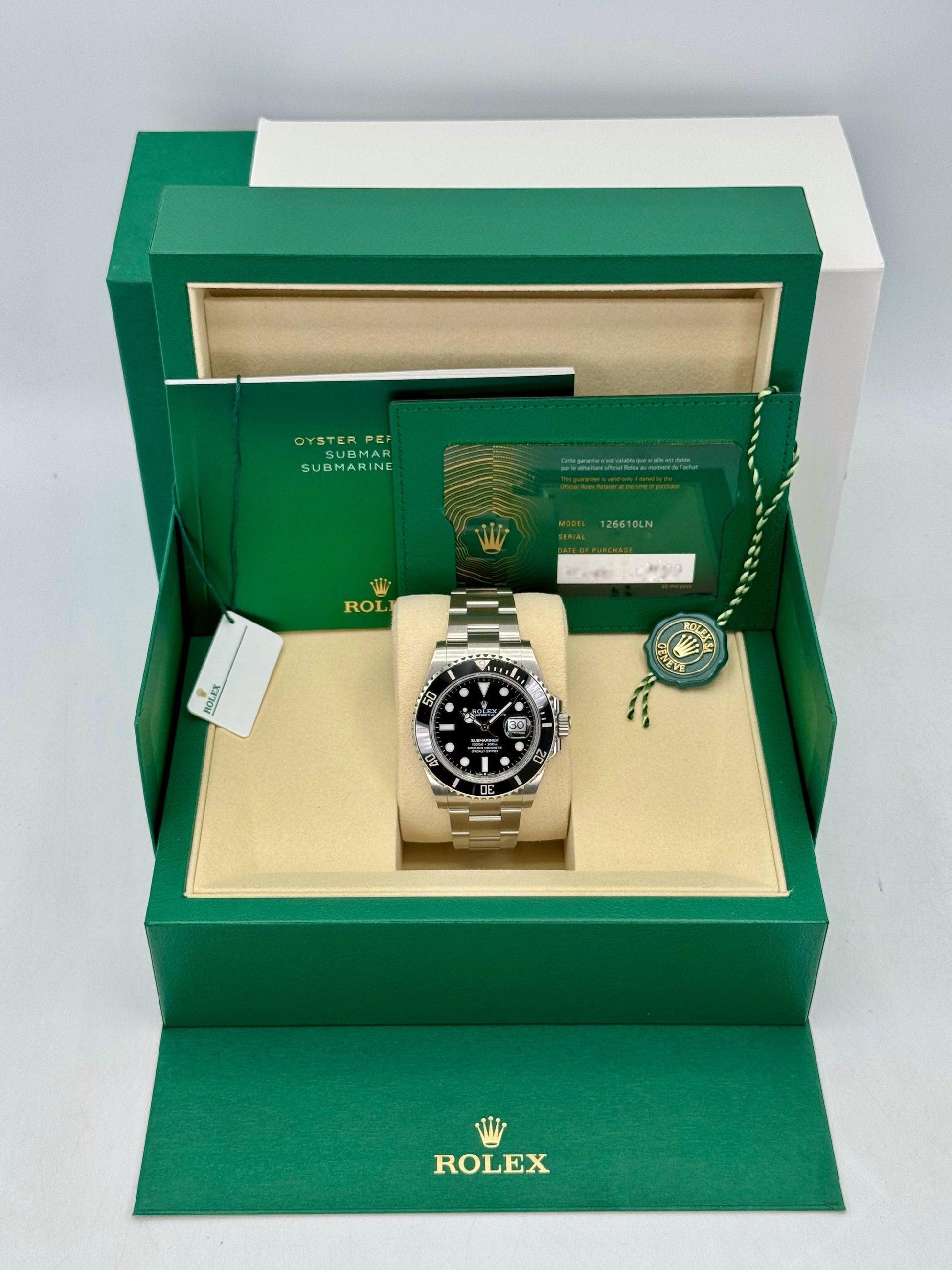 NEW 2025 Rolex Submariner 41mm 126610LN Stainless Steel Black Dial - MyWatchLLC