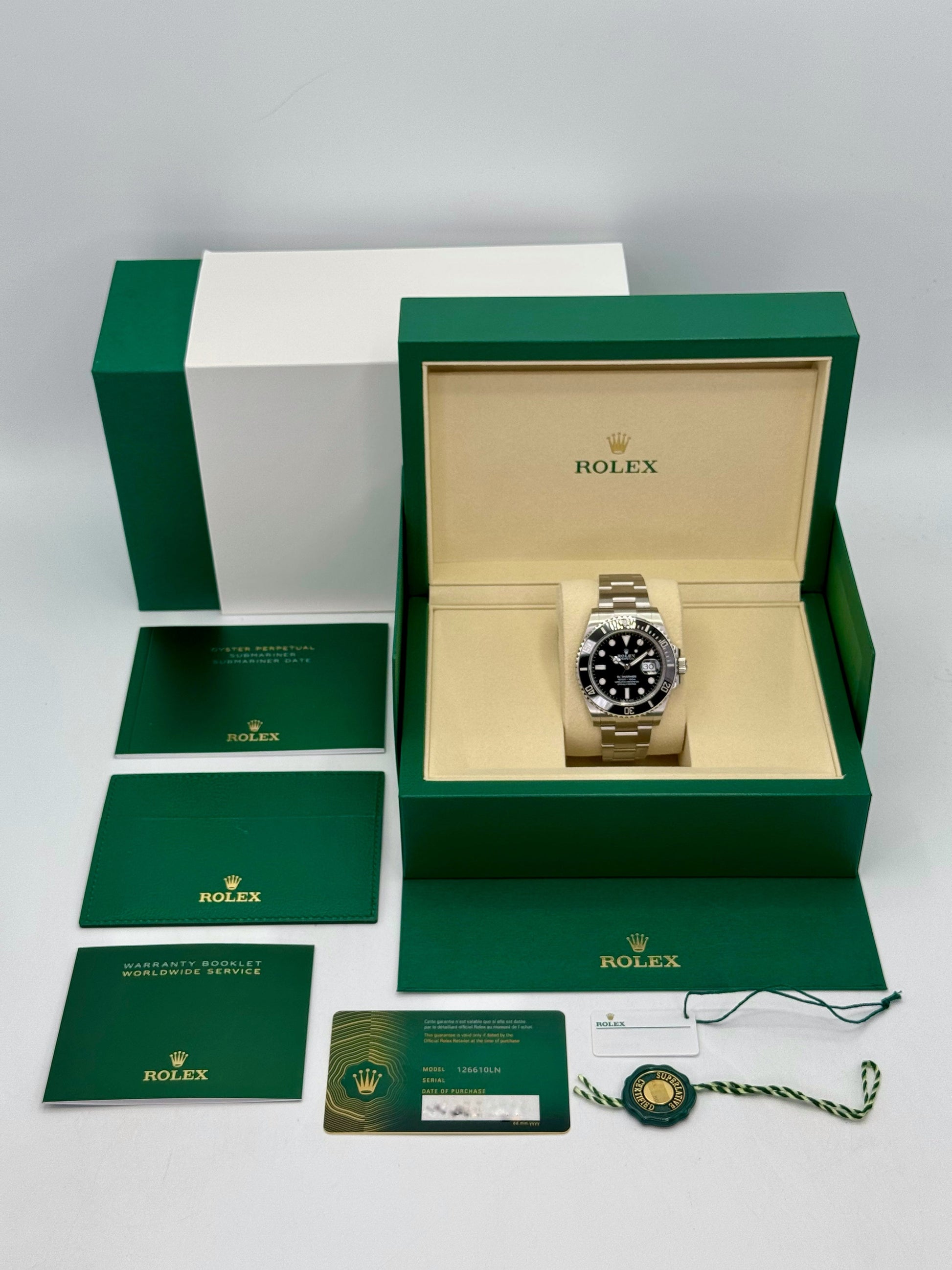 NEW 2025 Rolex Submariner 41mm 126610LN Stainless Steel Black Dial - MyWatchLLC