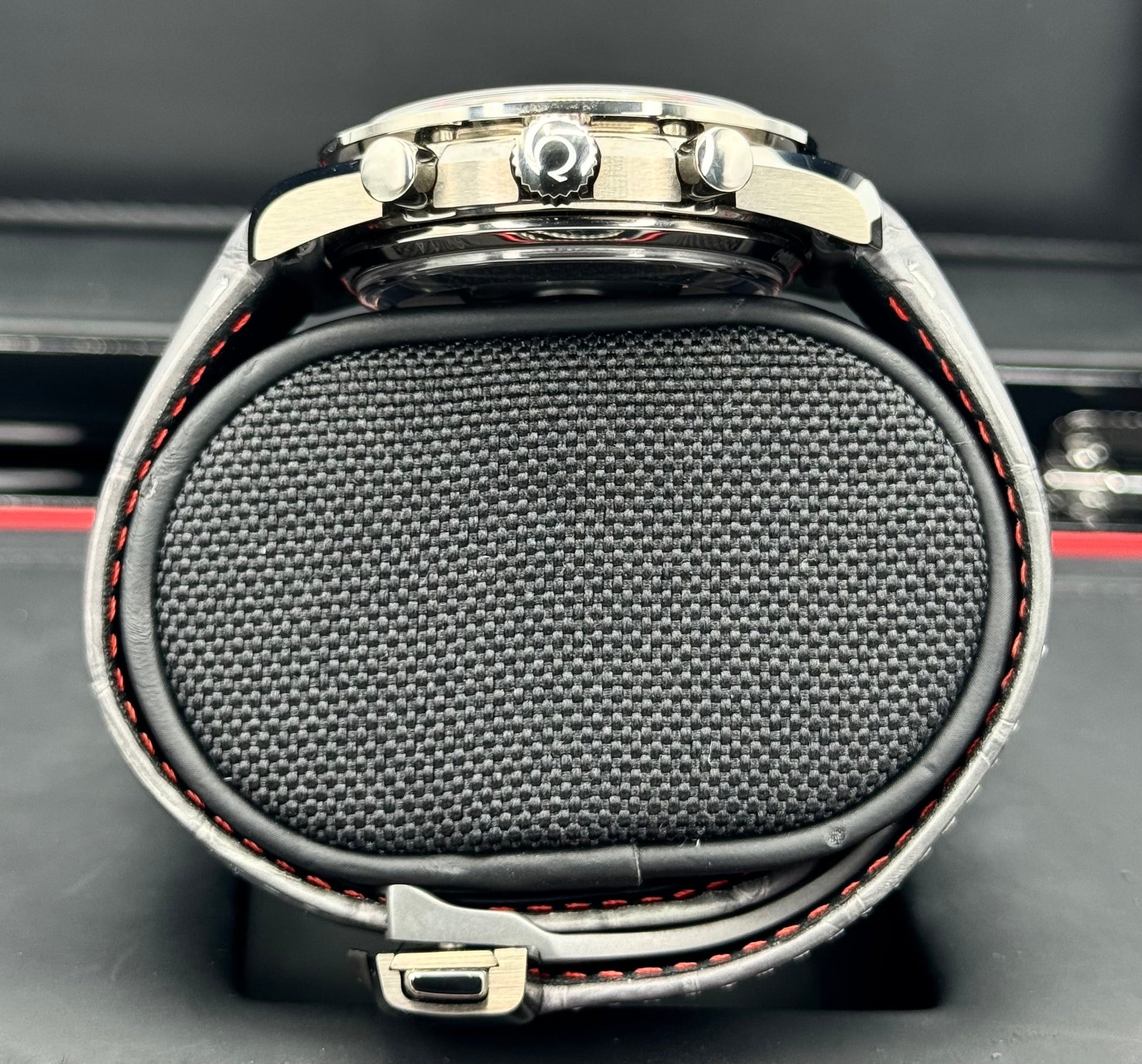 2022 Speedmaster Dark Side Of The Moon 44.25mm Grey Ceramic - MyWatchLLC