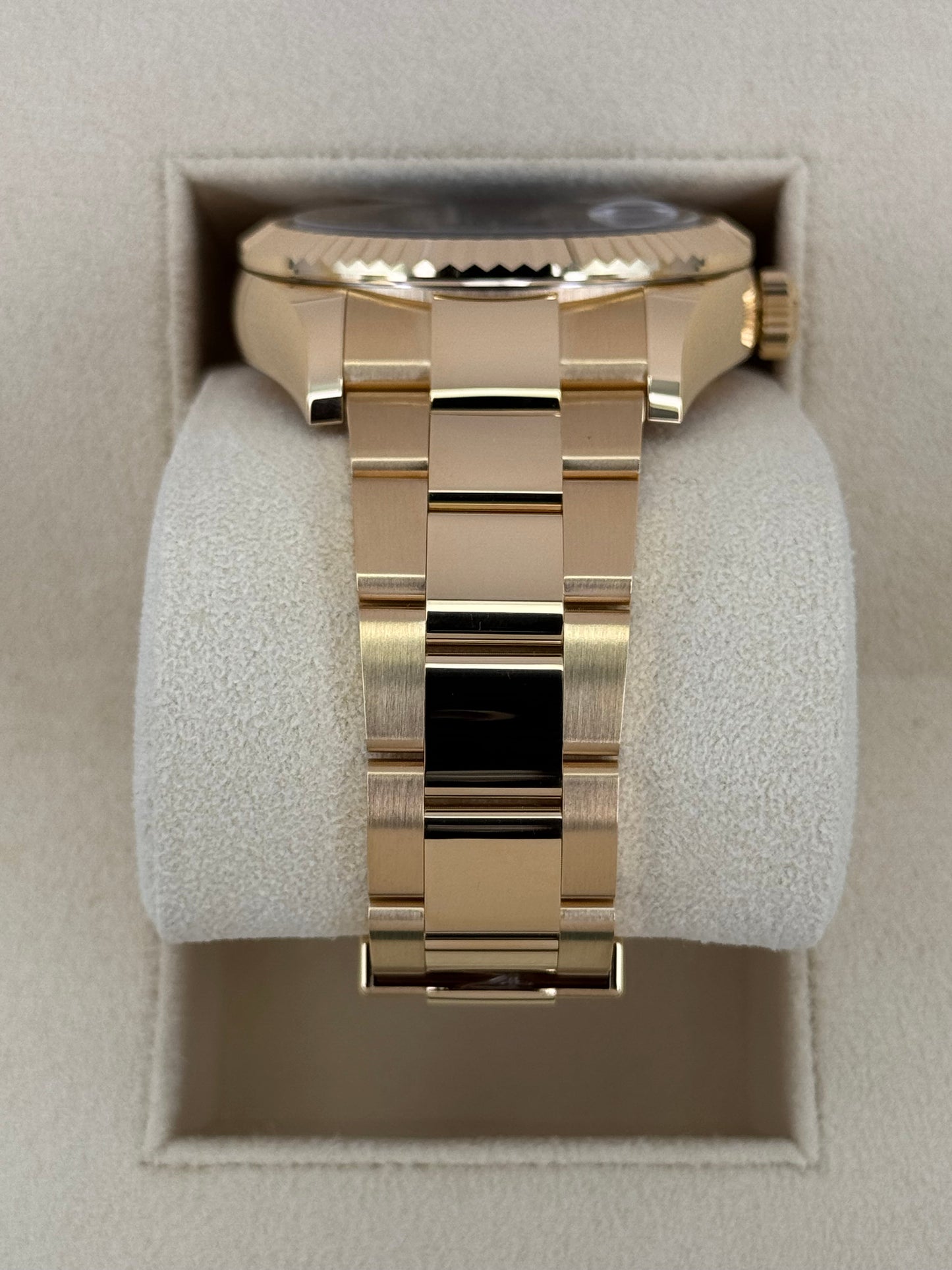 NEW 2025 Rolex Sky-Dweller 42mm 336938 Yellow Gold Oyster Black Dial - MyWatchLLC