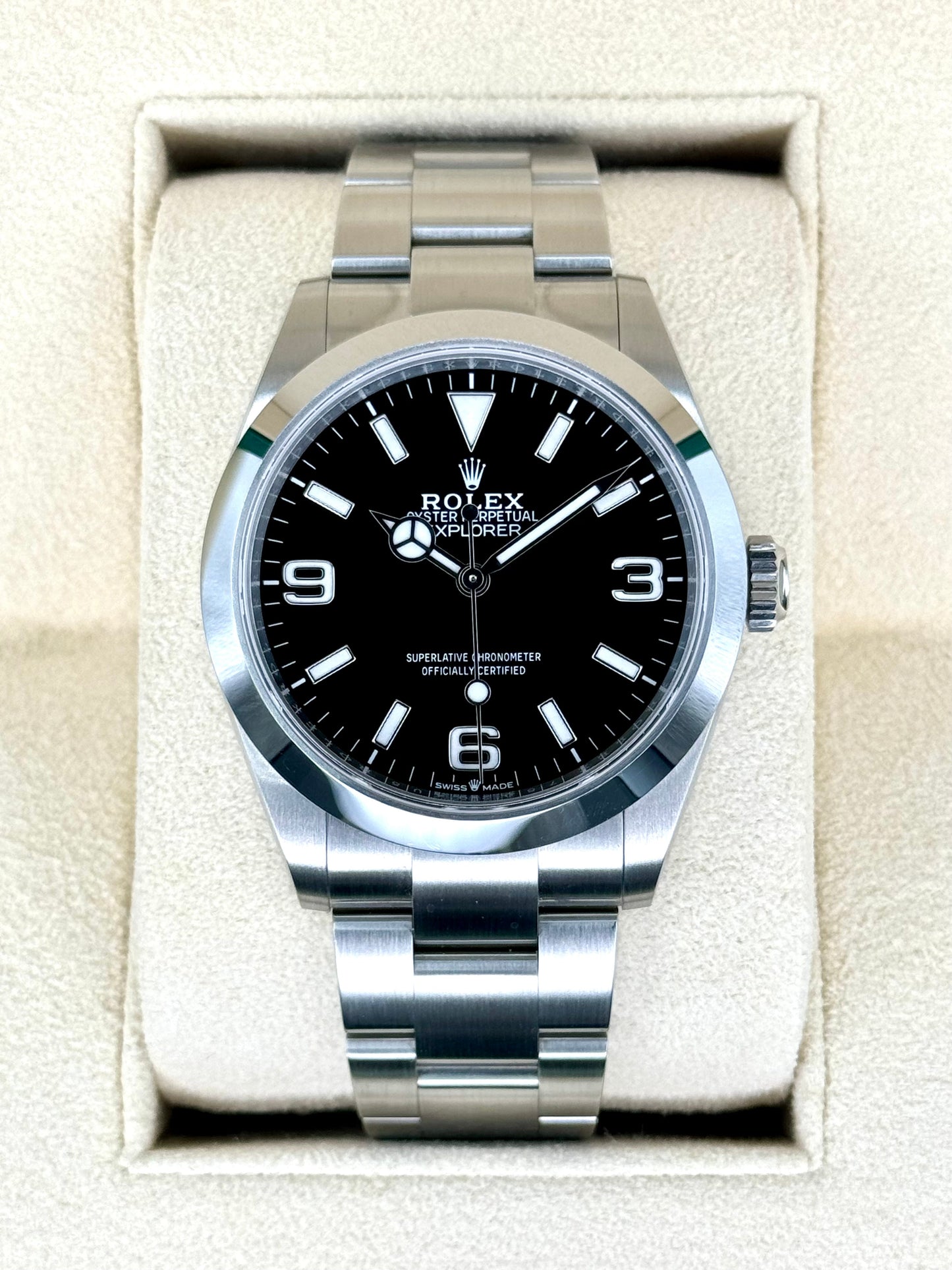 NEW 2024 Rolex Explorer 40mm 224270 Black Dial - MyWatchLLC