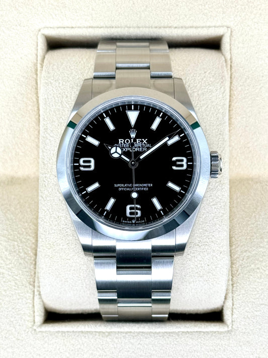 NEW 2024 Rolex Explorer 40mm 224270 Black Dial - MyWatchLLC