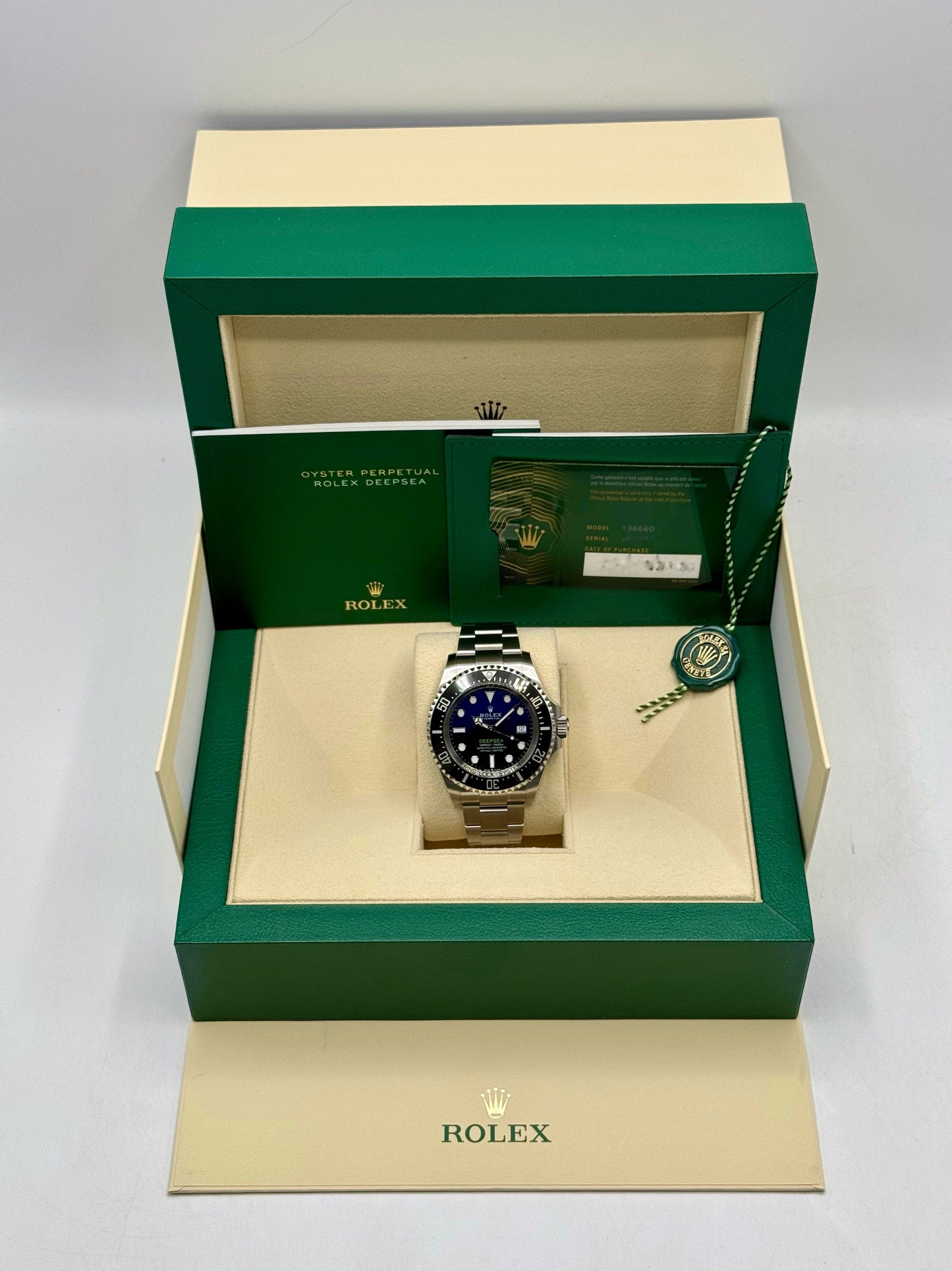NEW 2025 Rolex Deepsea "James Cameron" 44mm 136660 Stainless Steel Blue Dial - MyWatchLLC