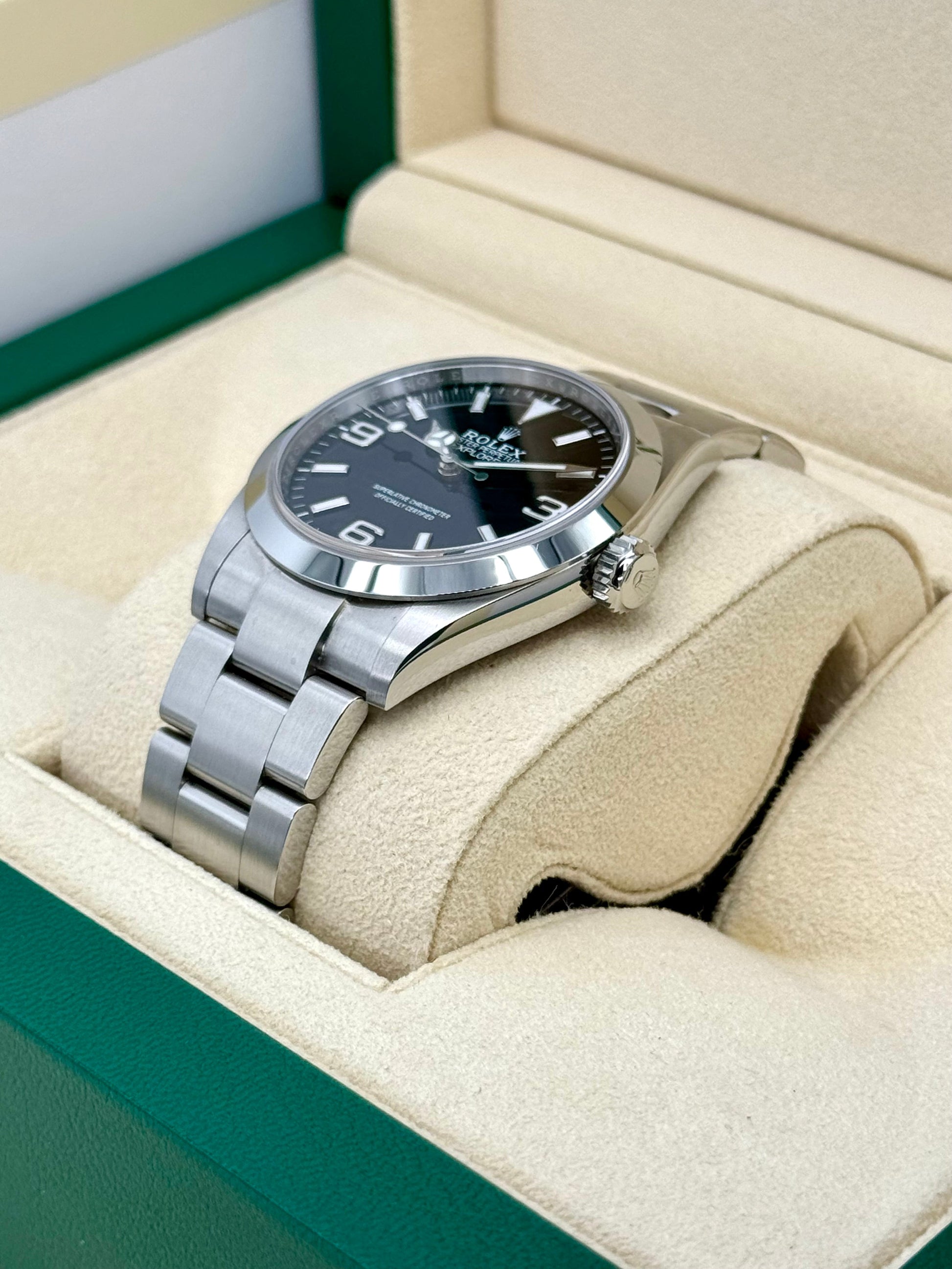 NEW 2024 Rolex Explorer 40mm 224270 Black Dial - MyWatchLLC