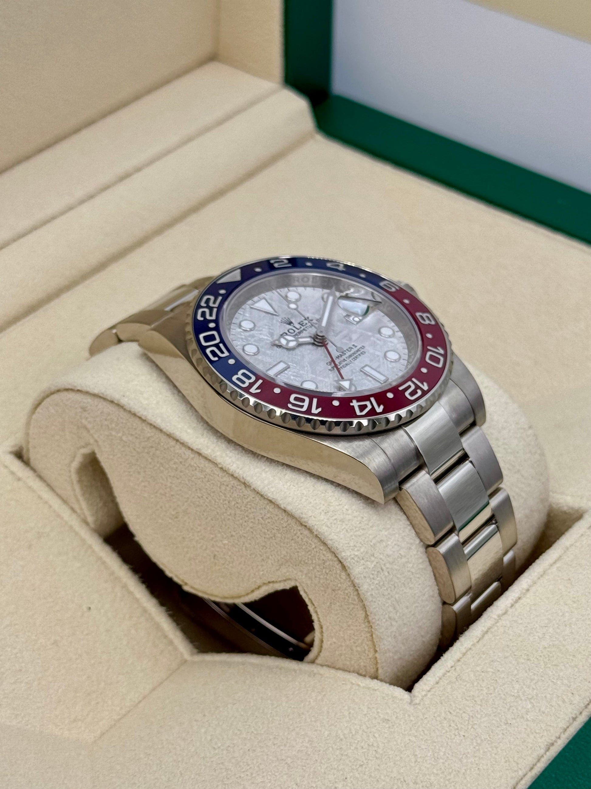 2024 Rolex GMT-Master II "Pepsi" 40mm 126719BLRO Meteorite Dial - MyWatchLLC