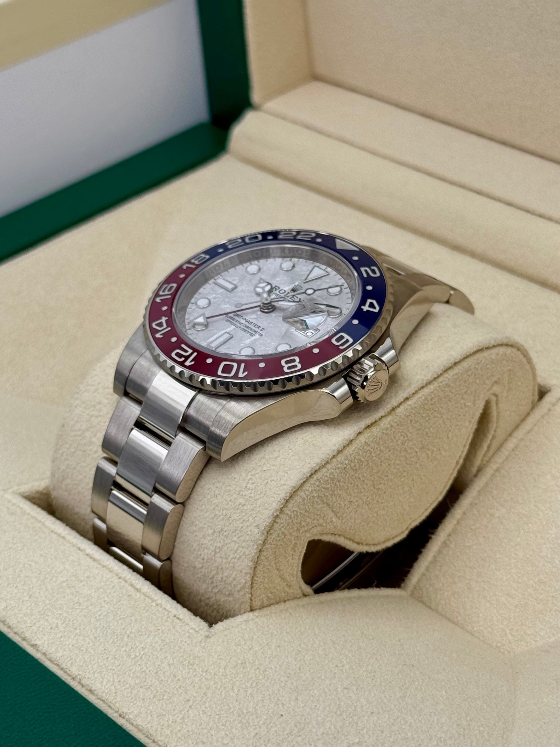 2024 Rolex GMT-Master II "Pepsi" 40mm 126719BLRO Meteorite Dial - MyWatchLLC