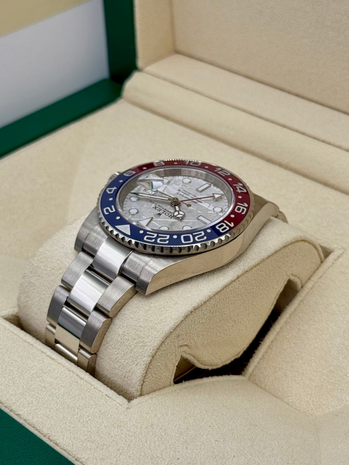 2024 Rolex GMT-Master II "Pepsi" 40mm 126719BLRO Meteorite Dial - MyWatchLLC