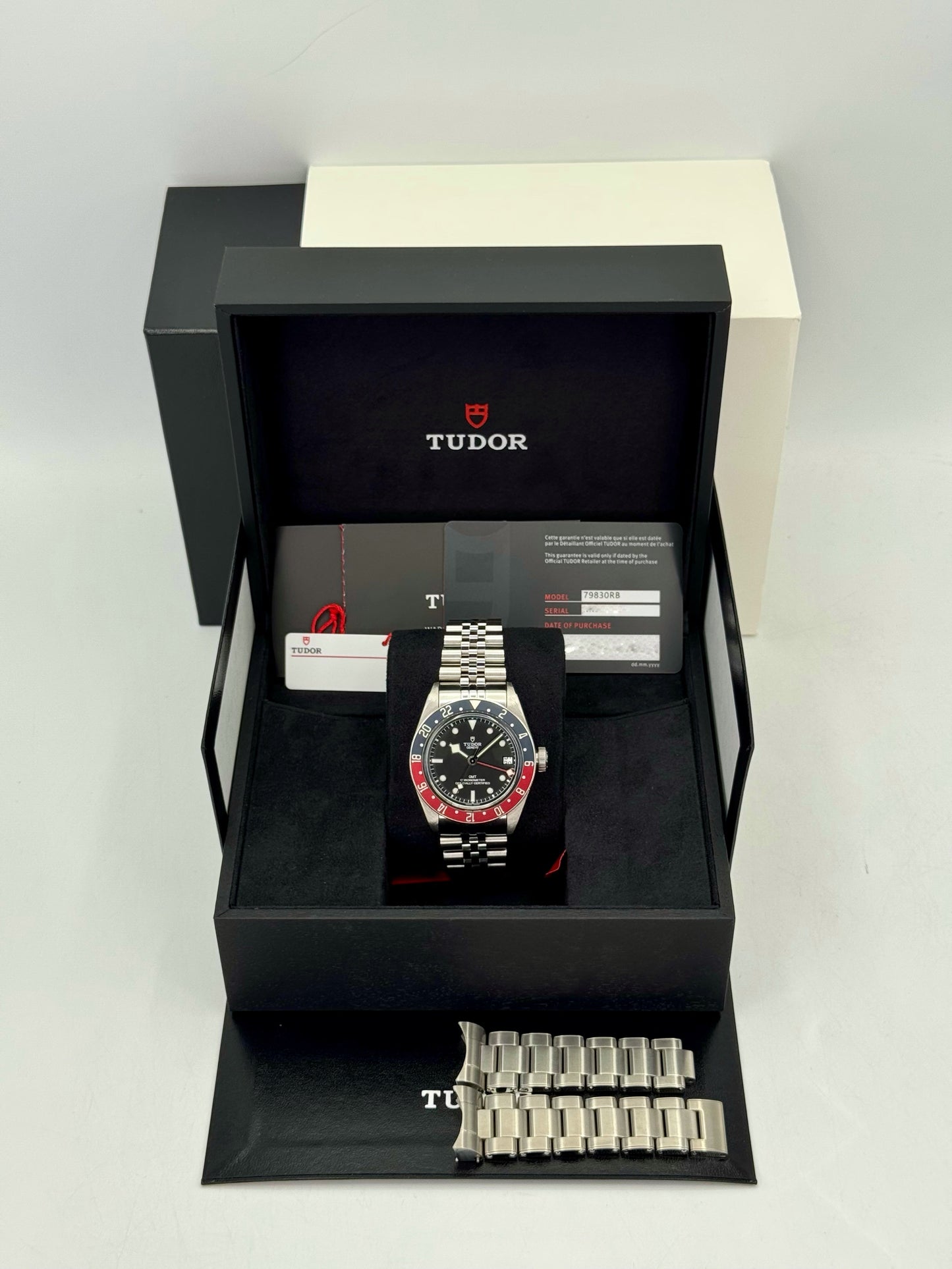 2022 Tudor Black Bay GMT 41mm 79830RB Stainless Steel Black Dial - MyWatchLLC