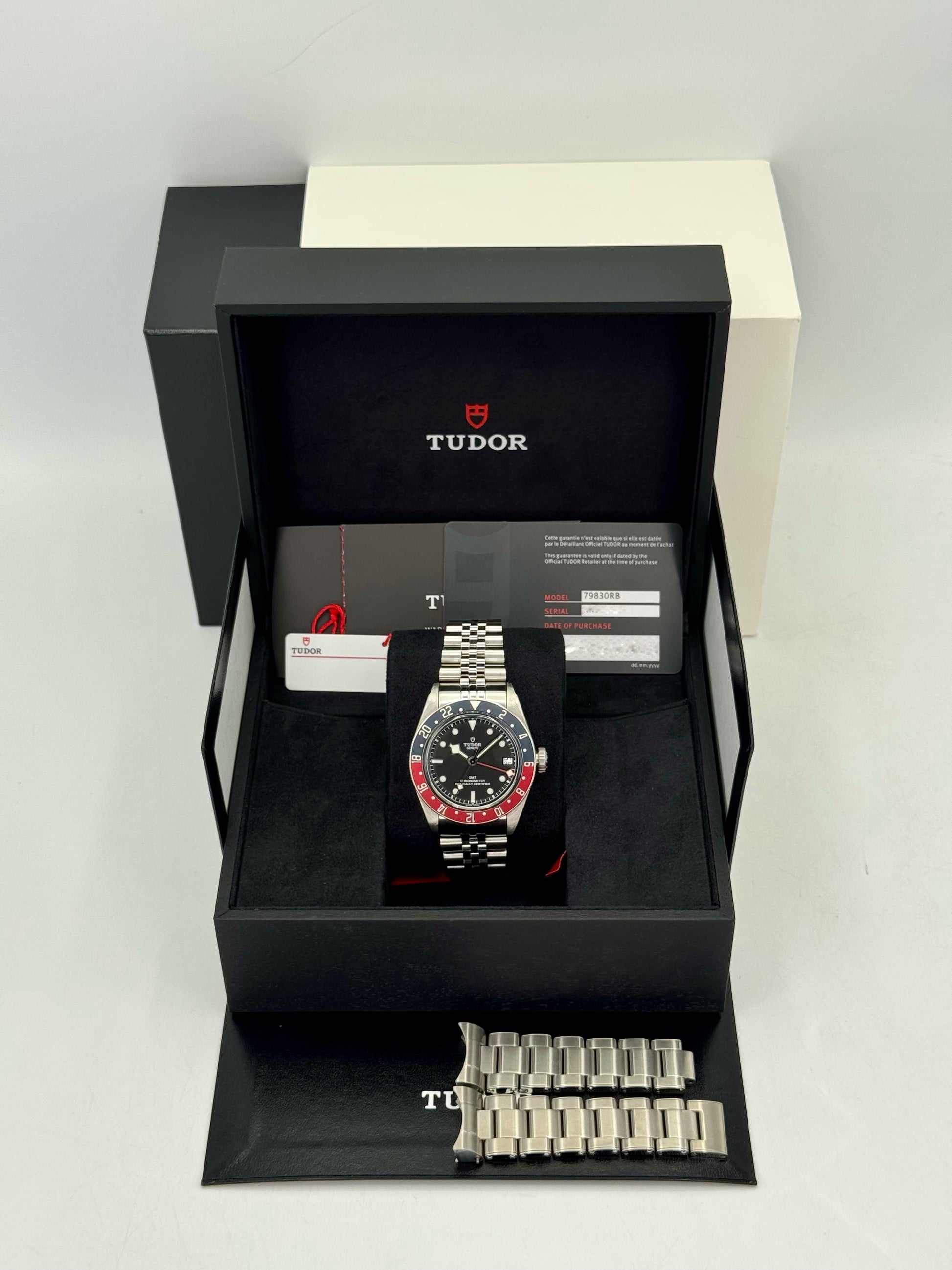 2022 Tudor Black Bay GMT 41mm 79830RB Stainless Steel Black Dial - MyWatchLLC