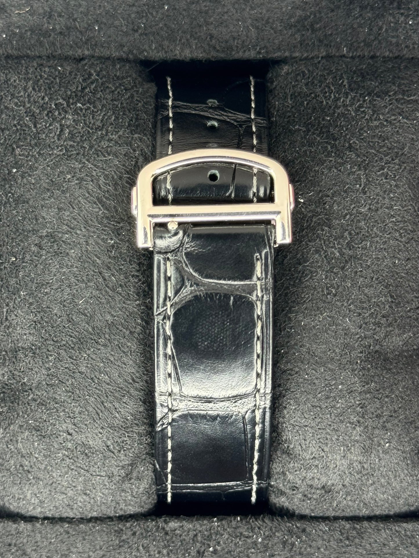 2024 Cartier Santos De Cartier 39.8mm WSSA0039 Black Steel Black Dial - MyWatchLLC