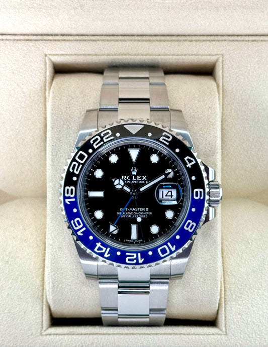 2017 Rolex GMT-Master II "Batman" 40mm 116710BLNR Oyster - MyWatchLLC
