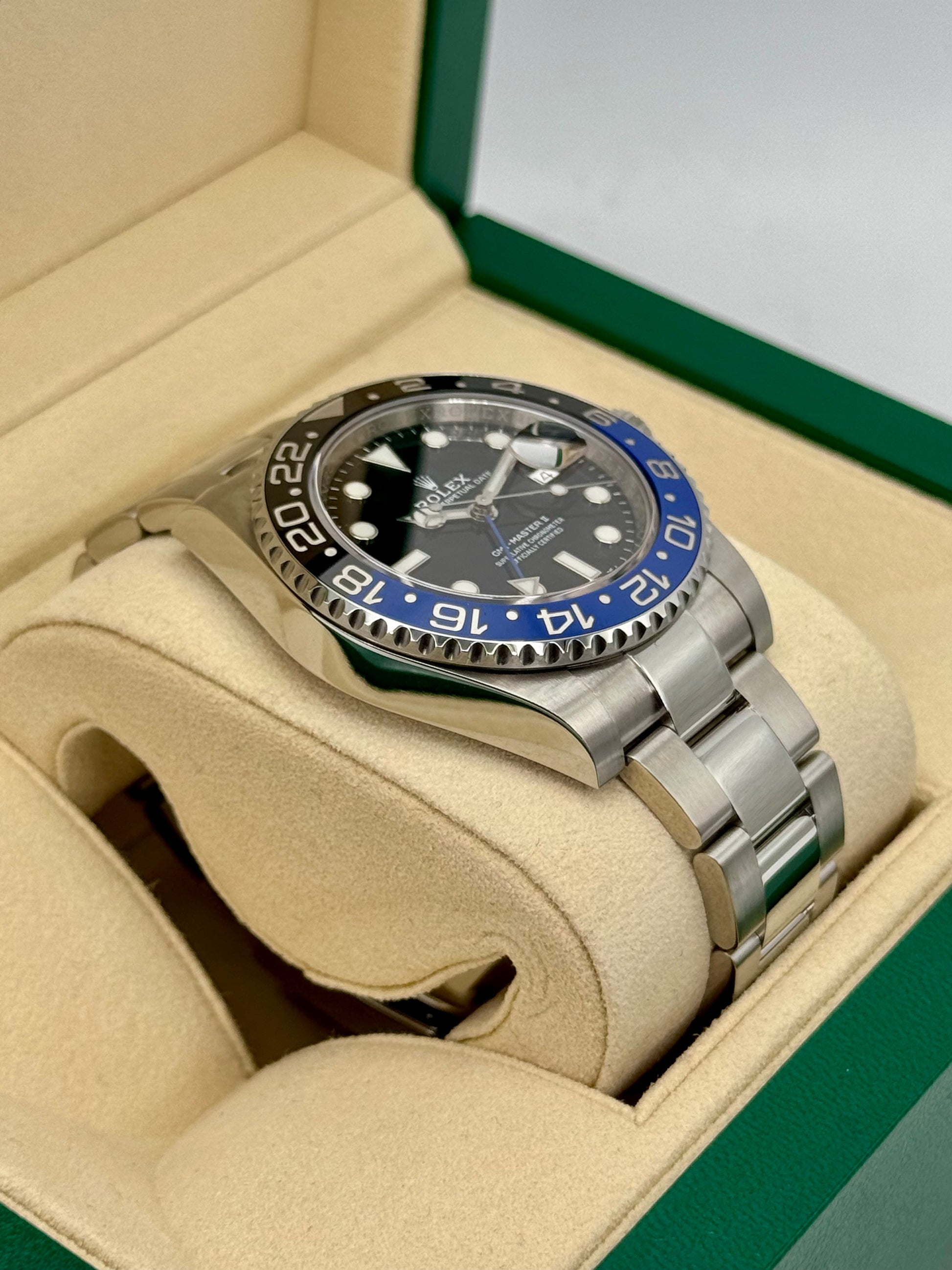 2017 Rolex GMT-Master II "Batman" 40mm 116710BLNR Oyster - MyWatchLLC