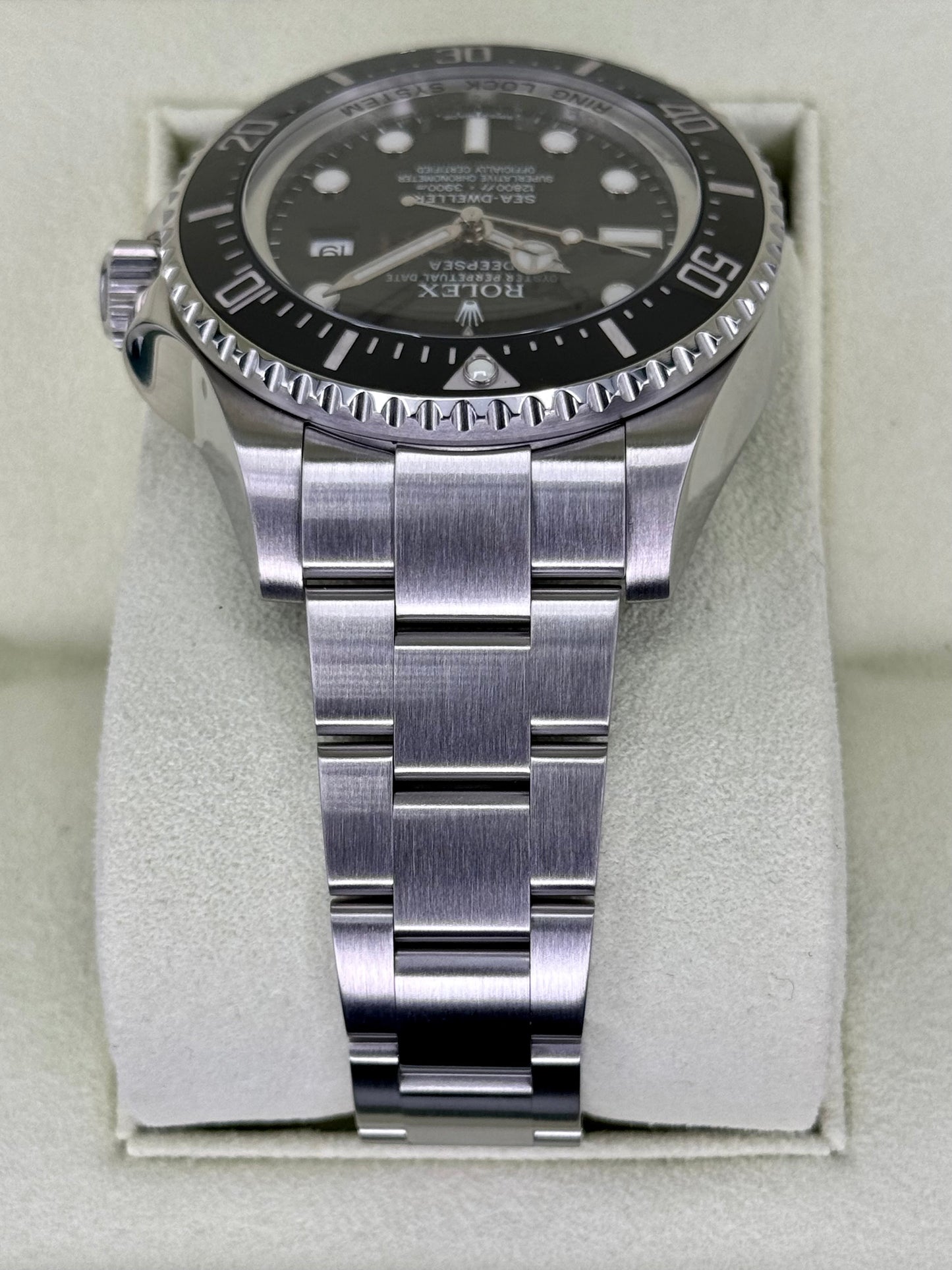 2011 Rolex Sea-Dweller Deepsea 44mm 116660 Stainless Steel Black Dial - MyWatchLLC