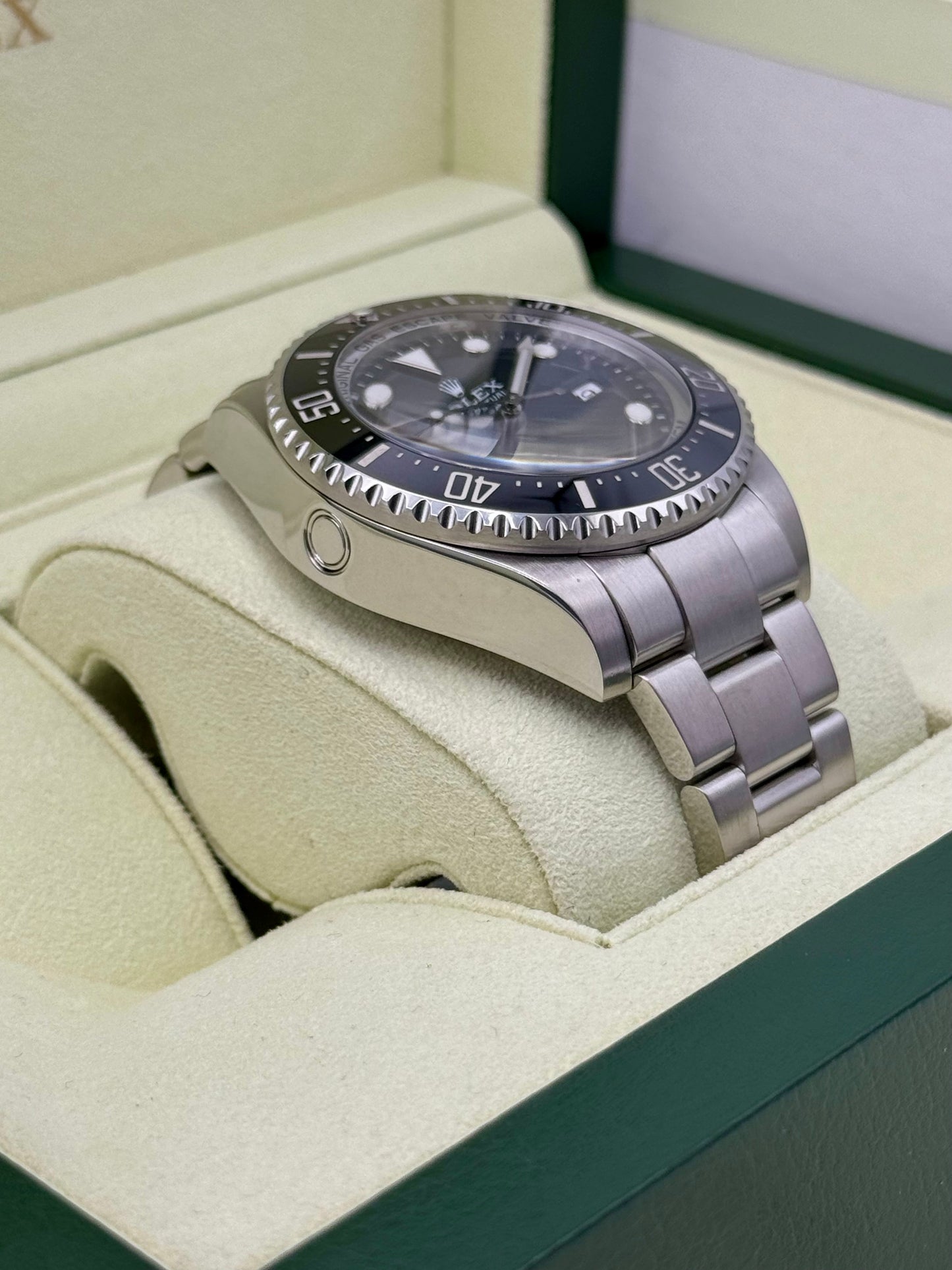 2011 Rolex Sea-Dweller Deepsea 44mm 116660 Stainless Steel Black Dial - MyWatchLLC