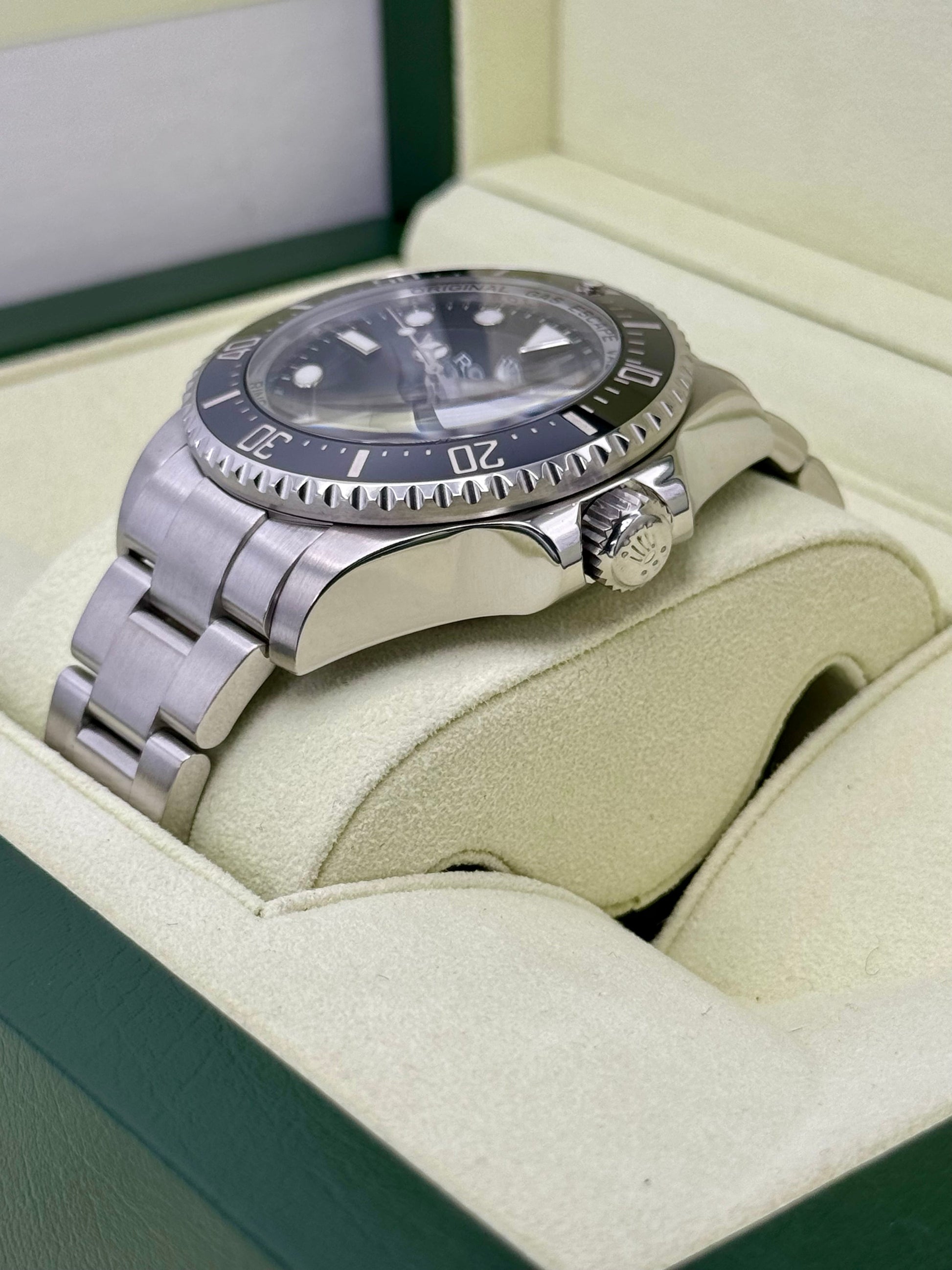 2011 Rolex Sea-Dweller Deepsea 44mm 116660 Stainless Steel Black Dial - MyWatchLLC