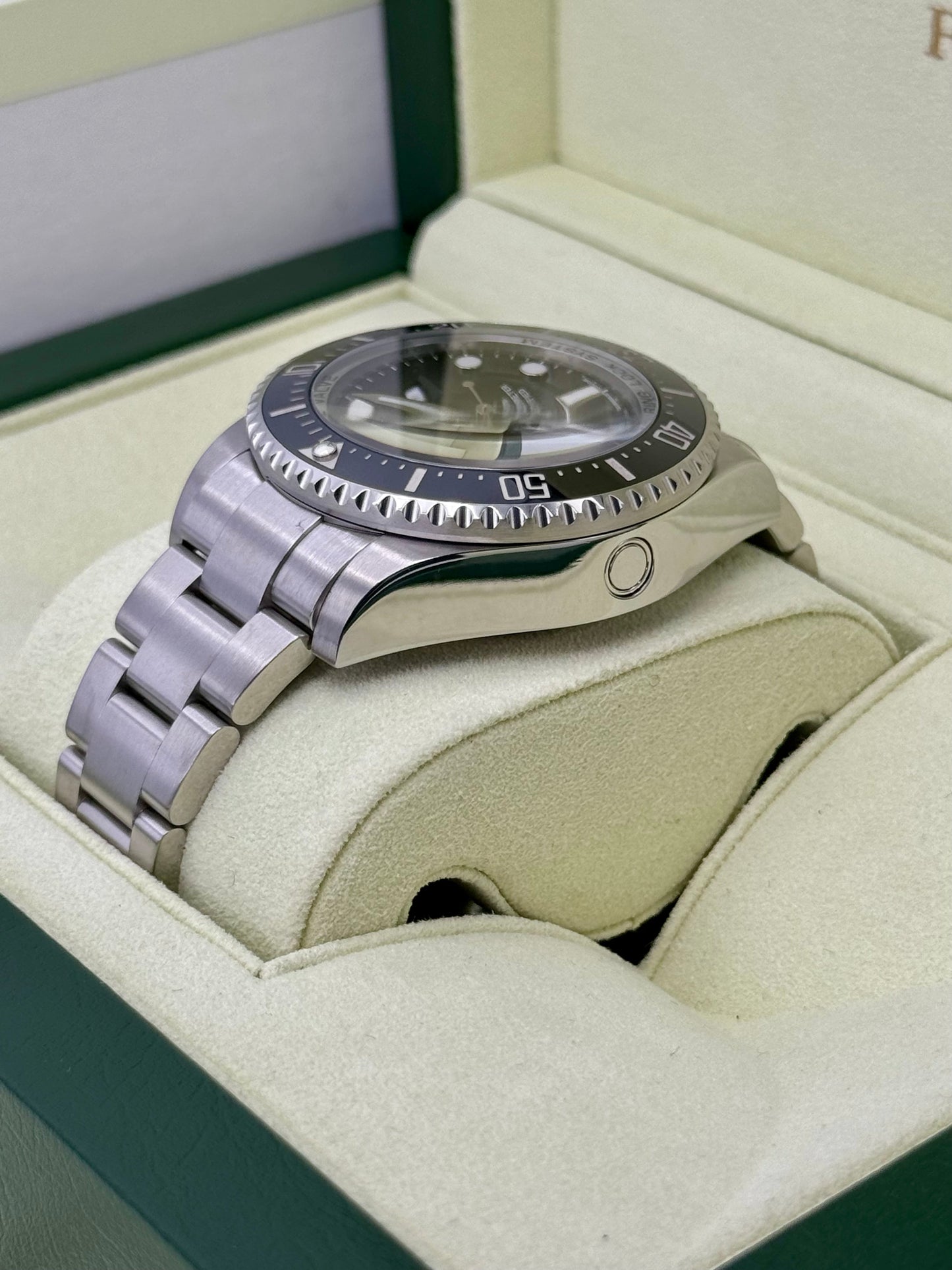 2011 Rolex Sea-Dweller Deepsea 44mm 116660 Stainless Steel Black Dial - MyWatchLLC