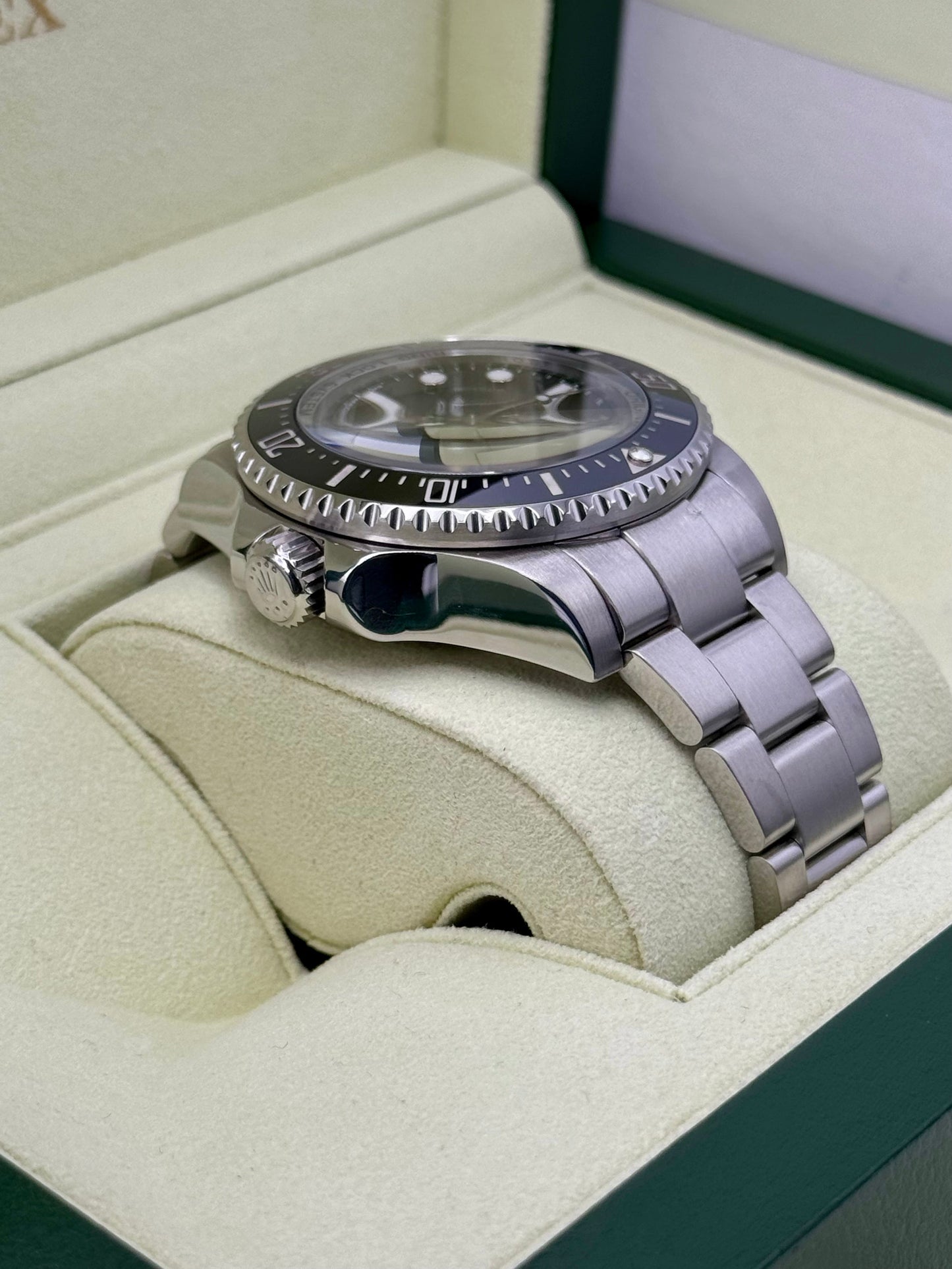 2011 Rolex Sea-Dweller Deepsea 44mm 116660 Stainless Steel Black Dial - MyWatchLLC