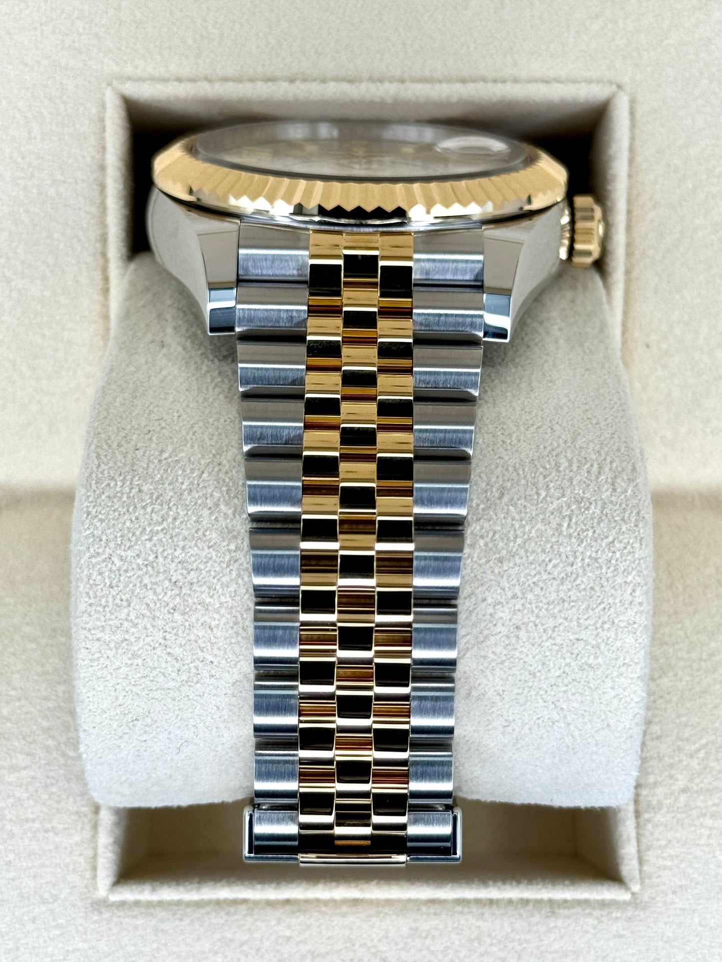 NEW 2024 Rolex Sky-Dweller 42mm 336933 Two-Tone Jubilee White Dial - MyWatchLLC