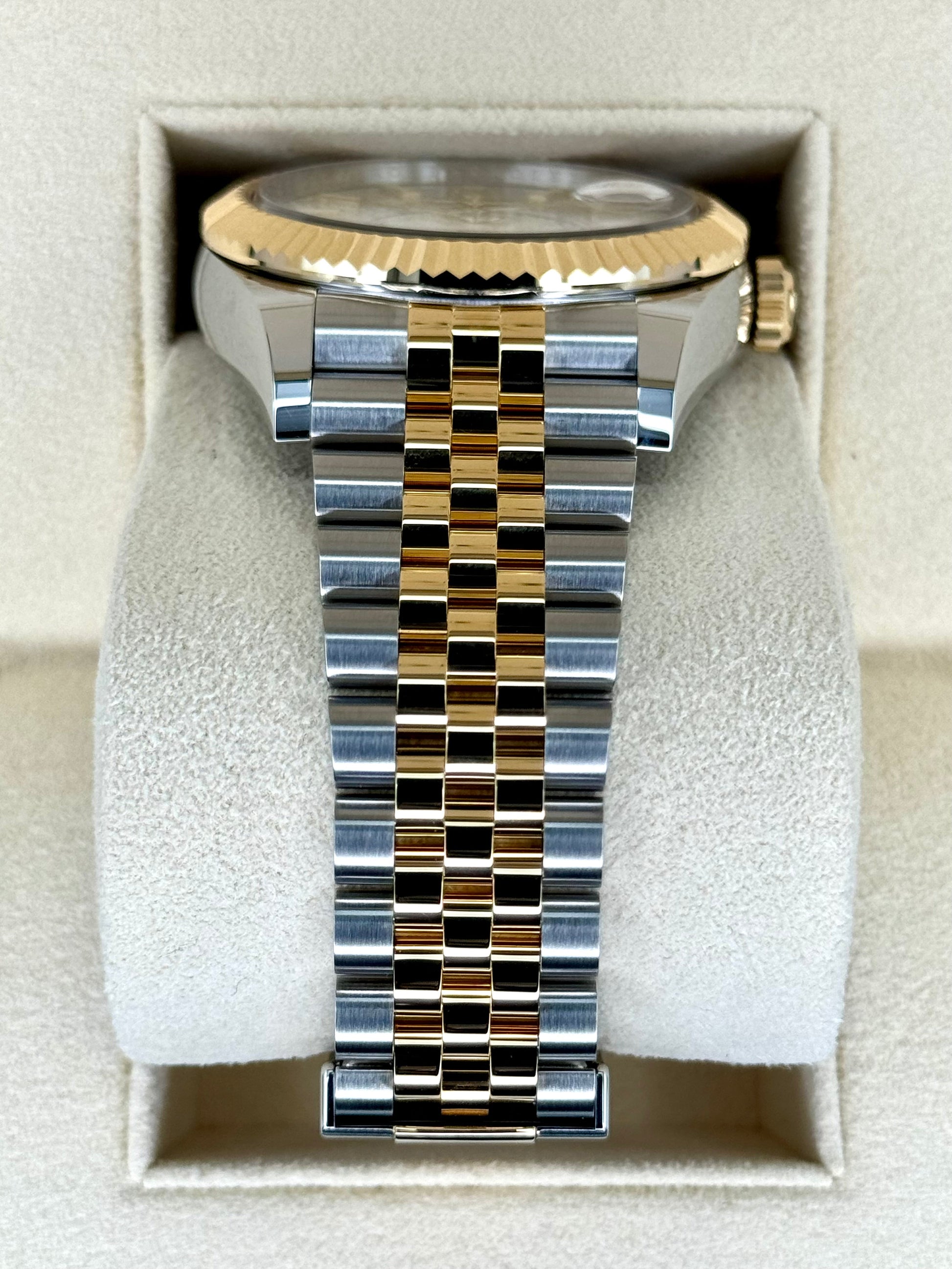 NEW 2024 Rolex Sky-Dweller 42mm 336933 Two-Tone Jubilee White Dial - MyWatchLLC