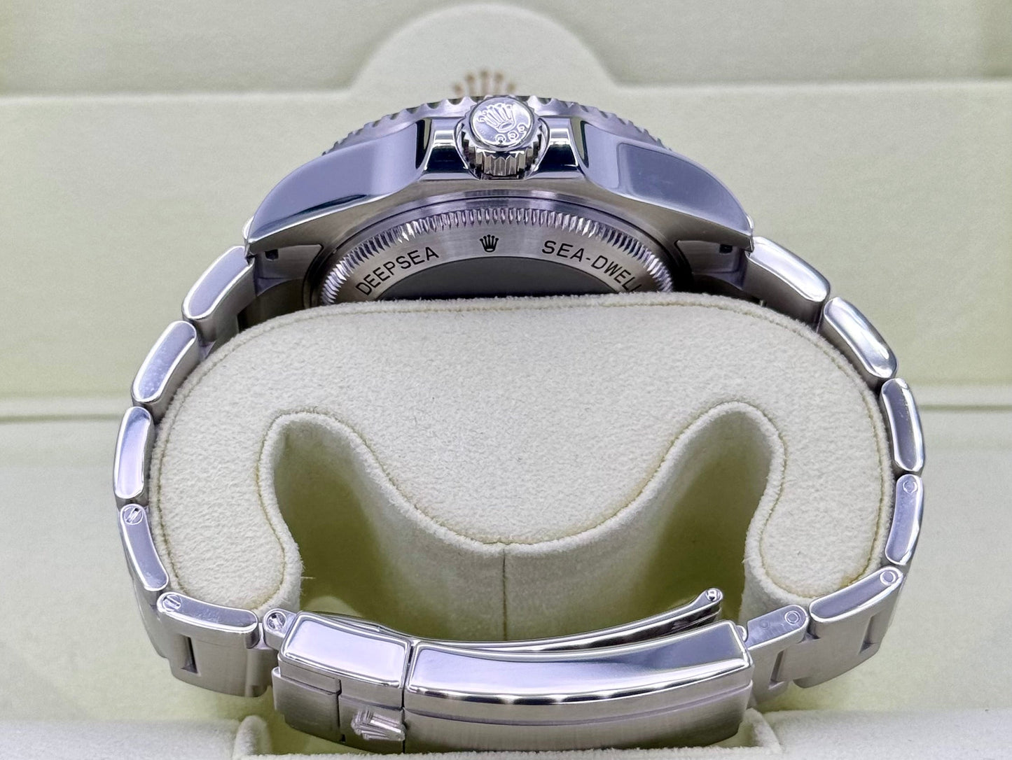 2011 Rolex Sea-Dweller Deepsea 44mm 116660 Stainless Steel Black Dial - MyWatchLLC