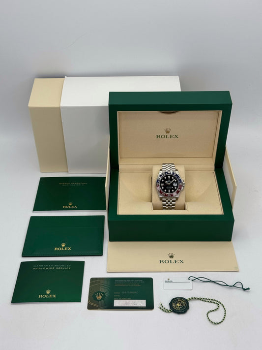 2023 Rolex GMT-Master II "Pepsi" 40mm 126710BLRO Jubilee - MyWatchLLC