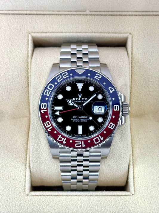 2023 Rolex GMT-Master II "Pepsi" 40mm 126710BLRO Jubilee - MyWatchLLC