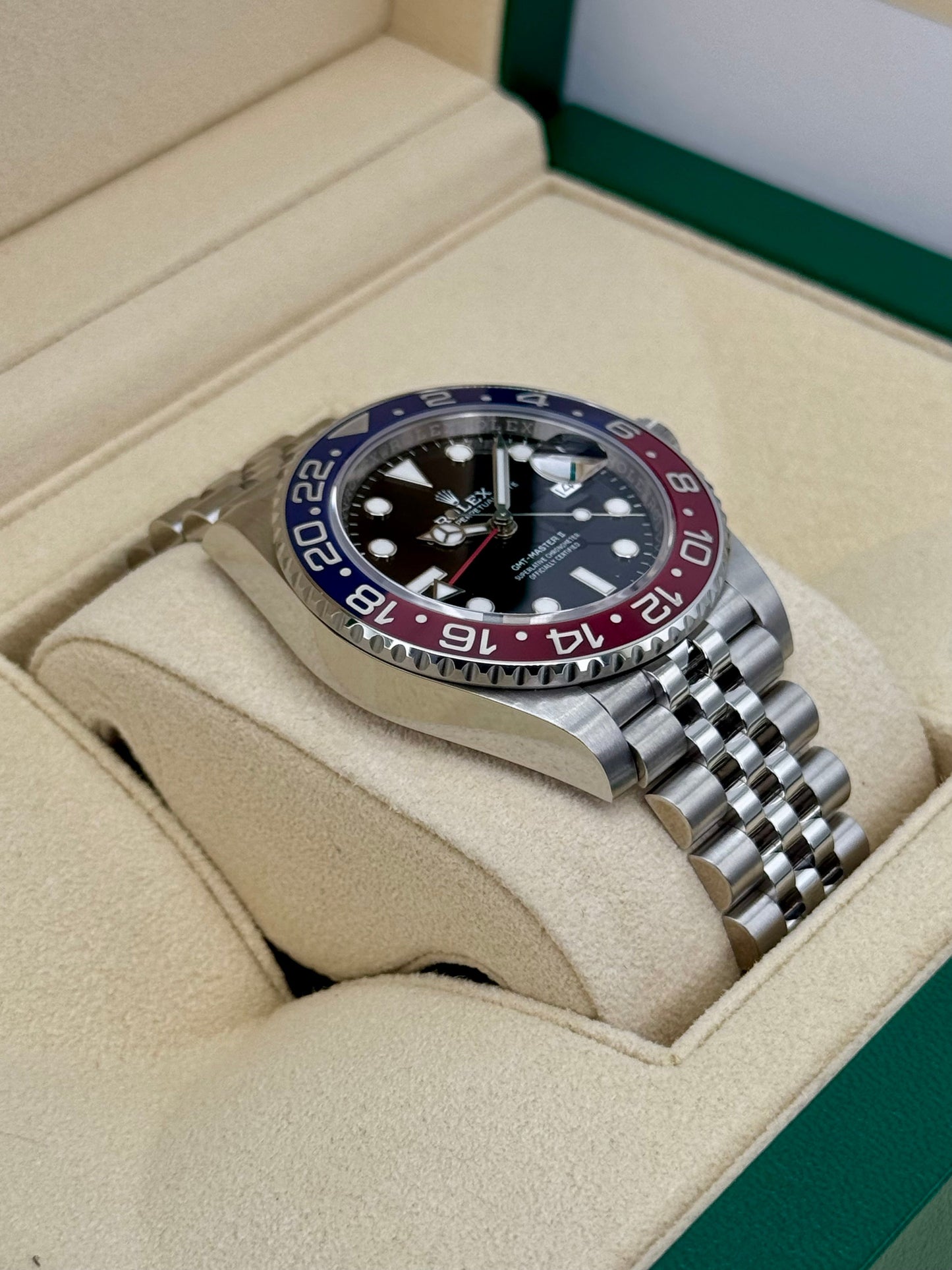 2023 Rolex GMT-Master II "Pepsi" 40mm 126710BLRO Jubilee - MyWatchLLC
