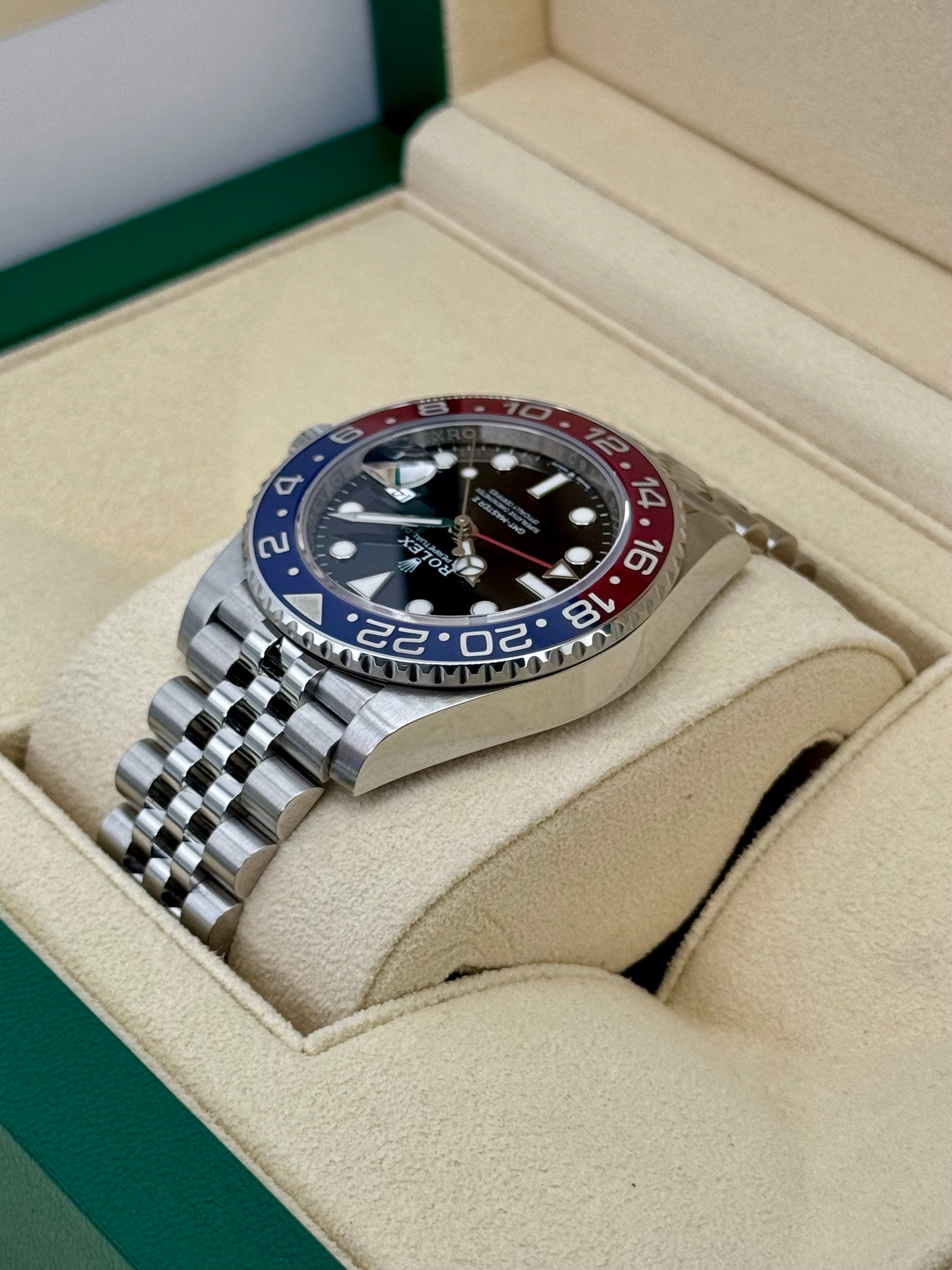2023 Rolex GMT-Master II "Pepsi" 40mm 126710BLRO Jubilee - MyWatchLLC