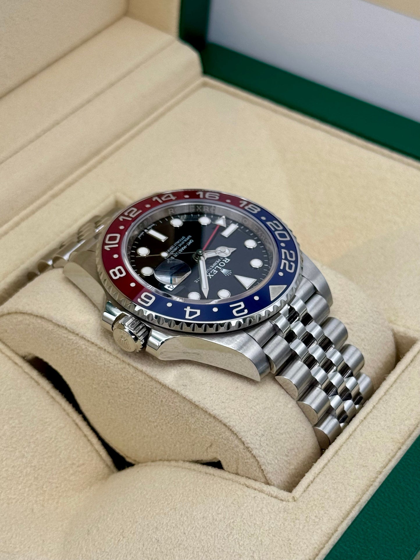 2023 Rolex GMT-Master II "Pepsi" 40mm 126710BLRO Jubilee - MyWatchLLC