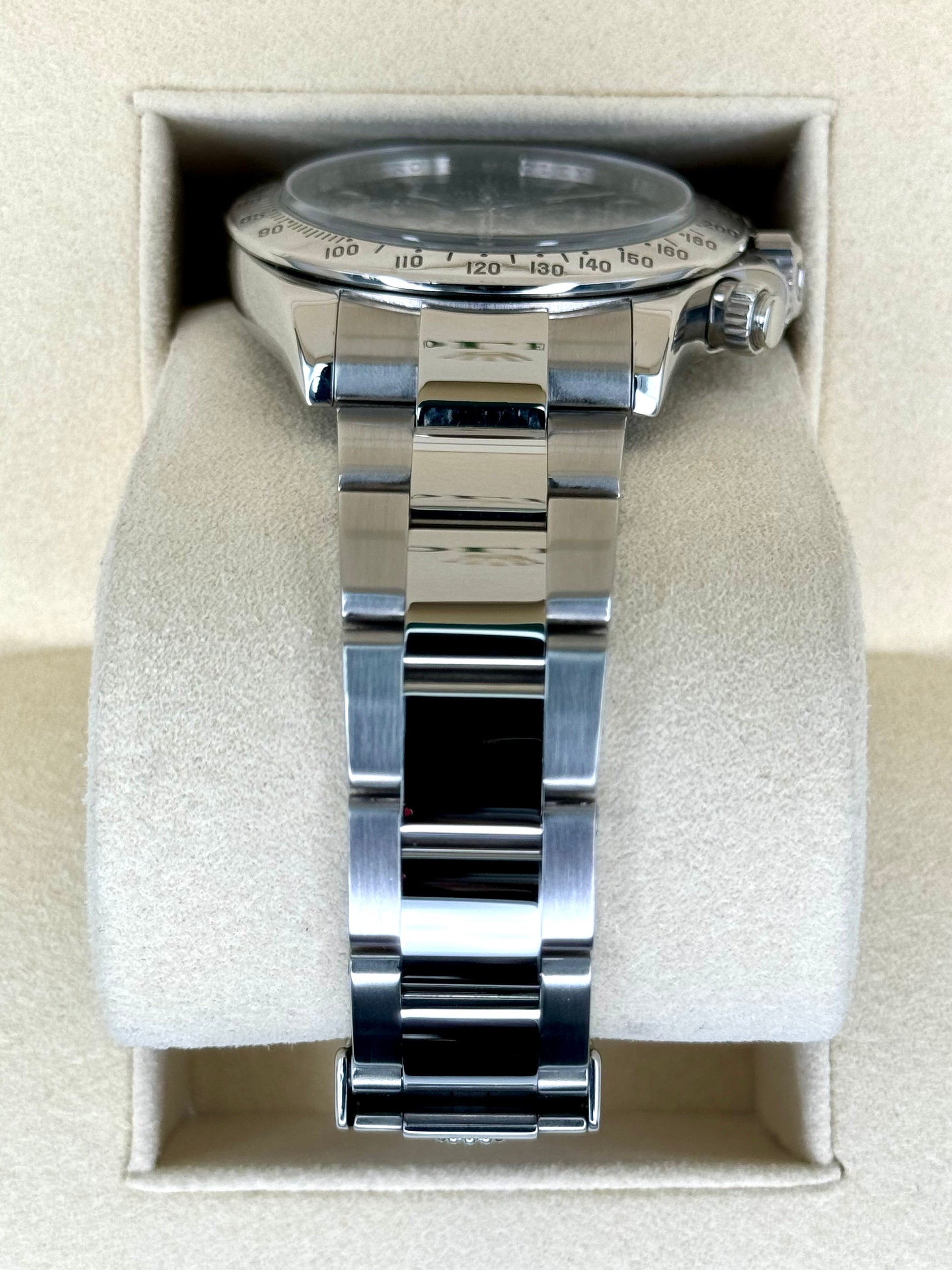 2015 Rolex Daytona 40mm 116520 Stainless Steel Black Dial - MyWatchLLC