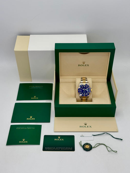 2023 Rolex Submariner "Bluesy" 41mm 126613LB Two-Tone Blue Dial - MyWatchLLC