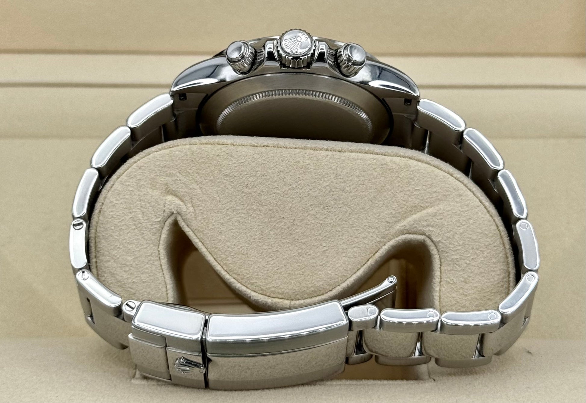 2015 Rolex Daytona 40mm 116520 Stainless Steel Black Dial - MyWatchLLC