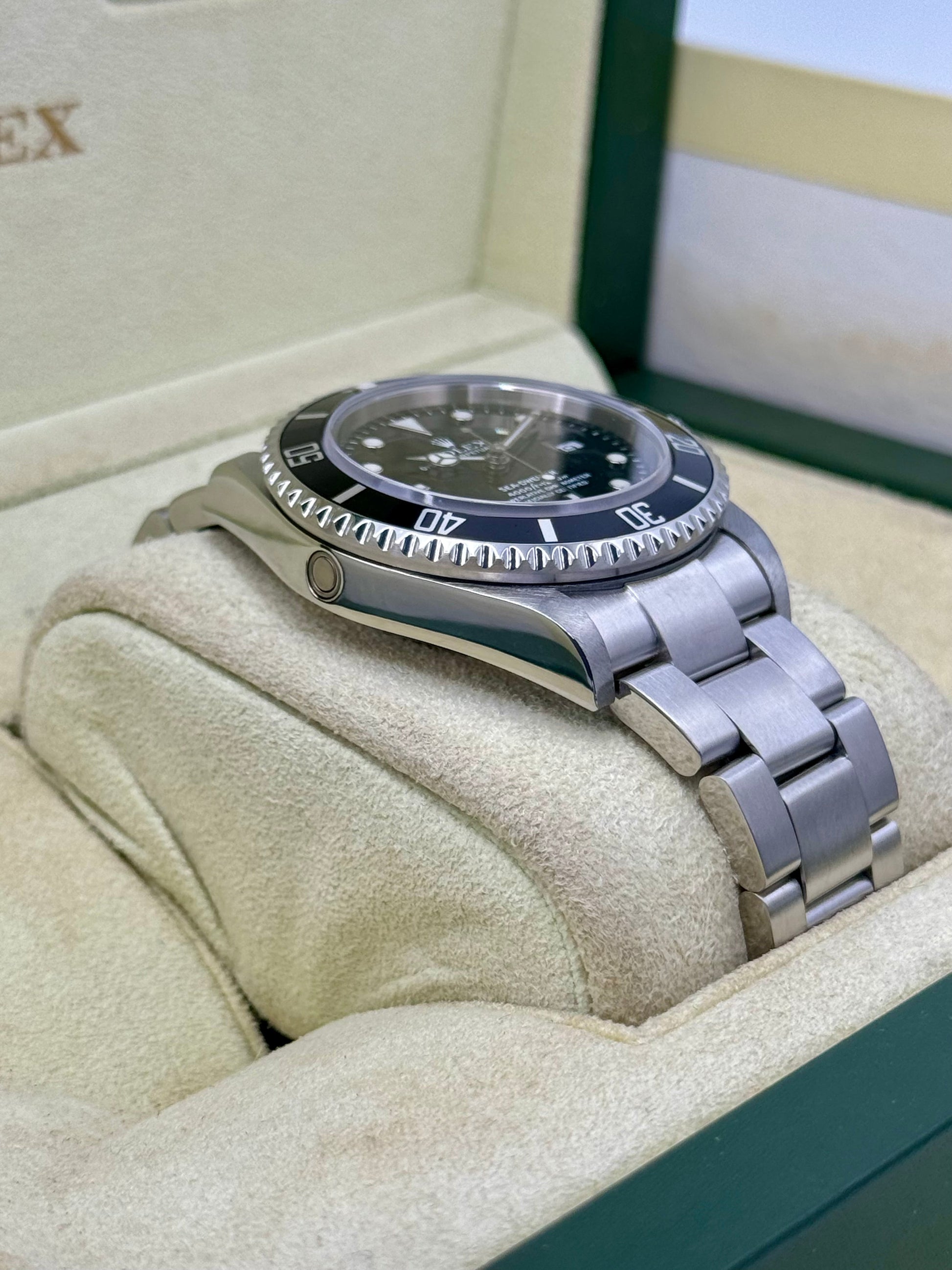 2005 Rolex Sea-Dweller 40mm 16600 Stainless Steel Black Dial - MyWatchLLC
