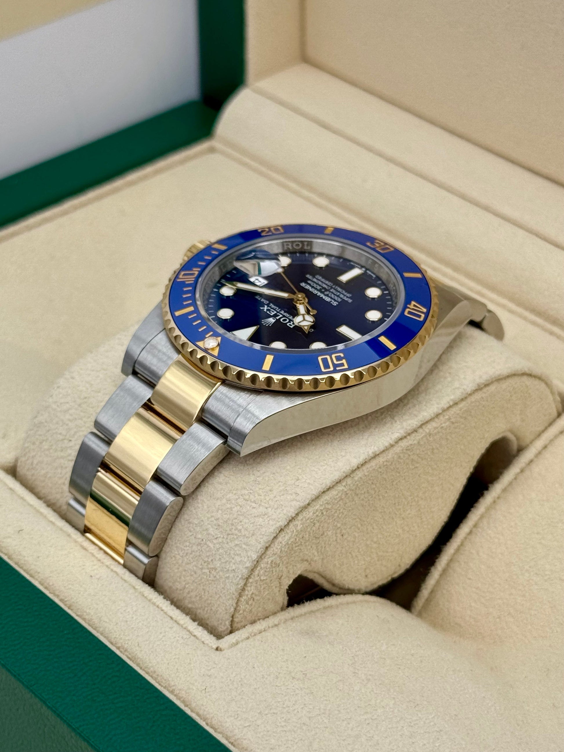 2023 Rolex Submariner "Bluesy" 41mm 126613LB Two-Tone Blue Dial - MyWatchLLC