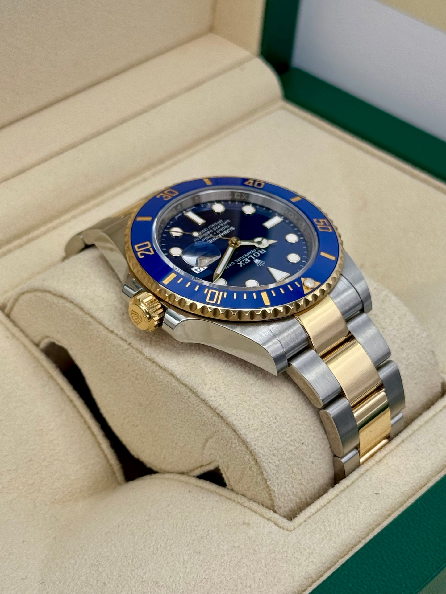 2023 Rolex Submariner "Bluesy" 41mm 126613LB Two-Tone Blue Dial - MyWatchLLC