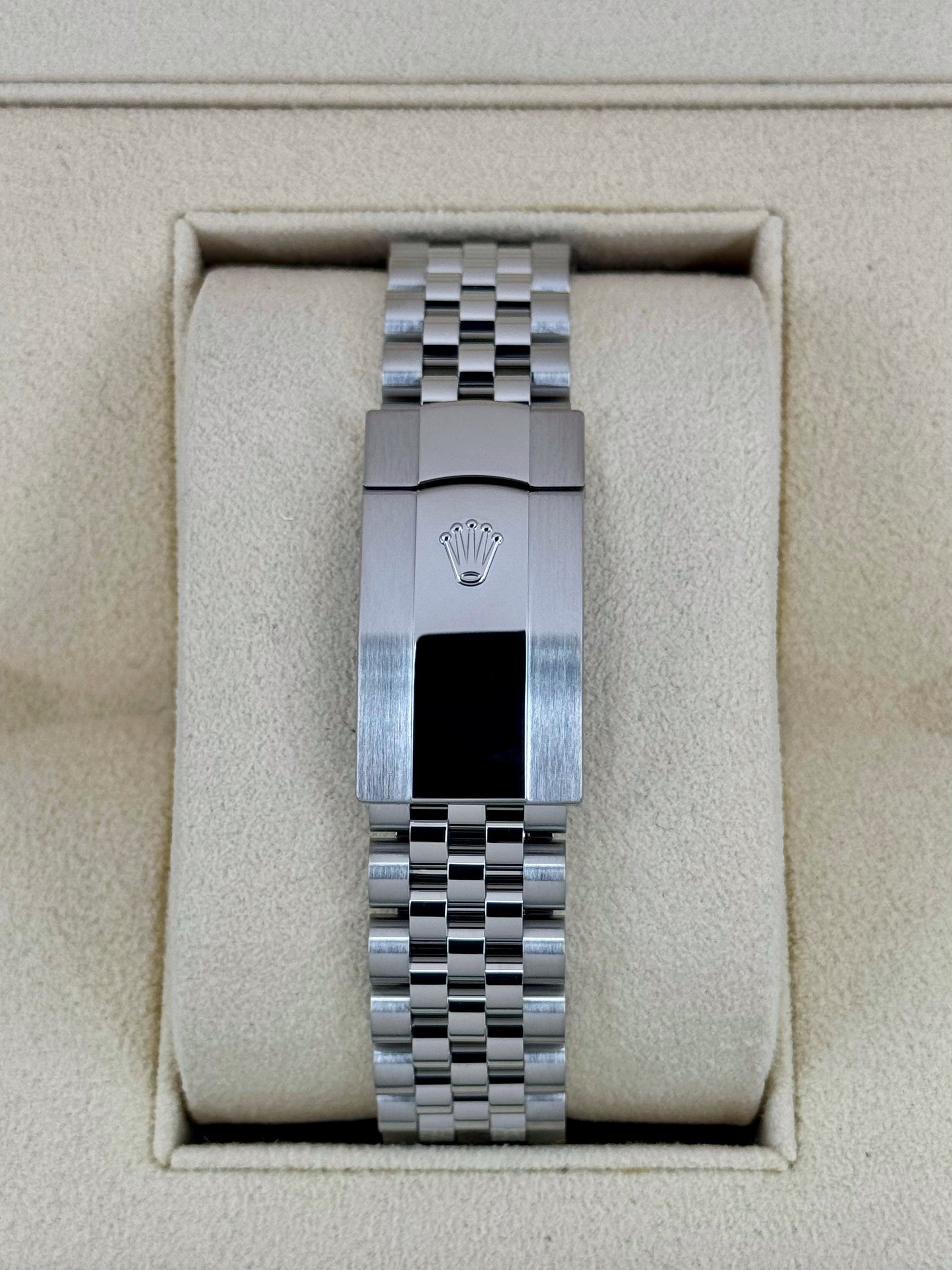 2024 Rolex Datejust 41mm 126334 Stainless Steel Jubilee Mint Green Dial - MyWatchLLC