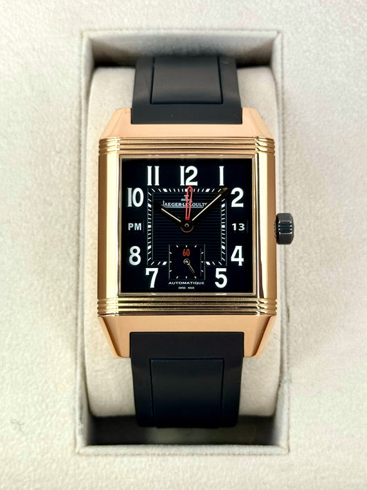 2014 Jaeger-Coultre Reverso Squadra Hometime 35mm 230.2.77 Rose Gold - MyWatchLLC