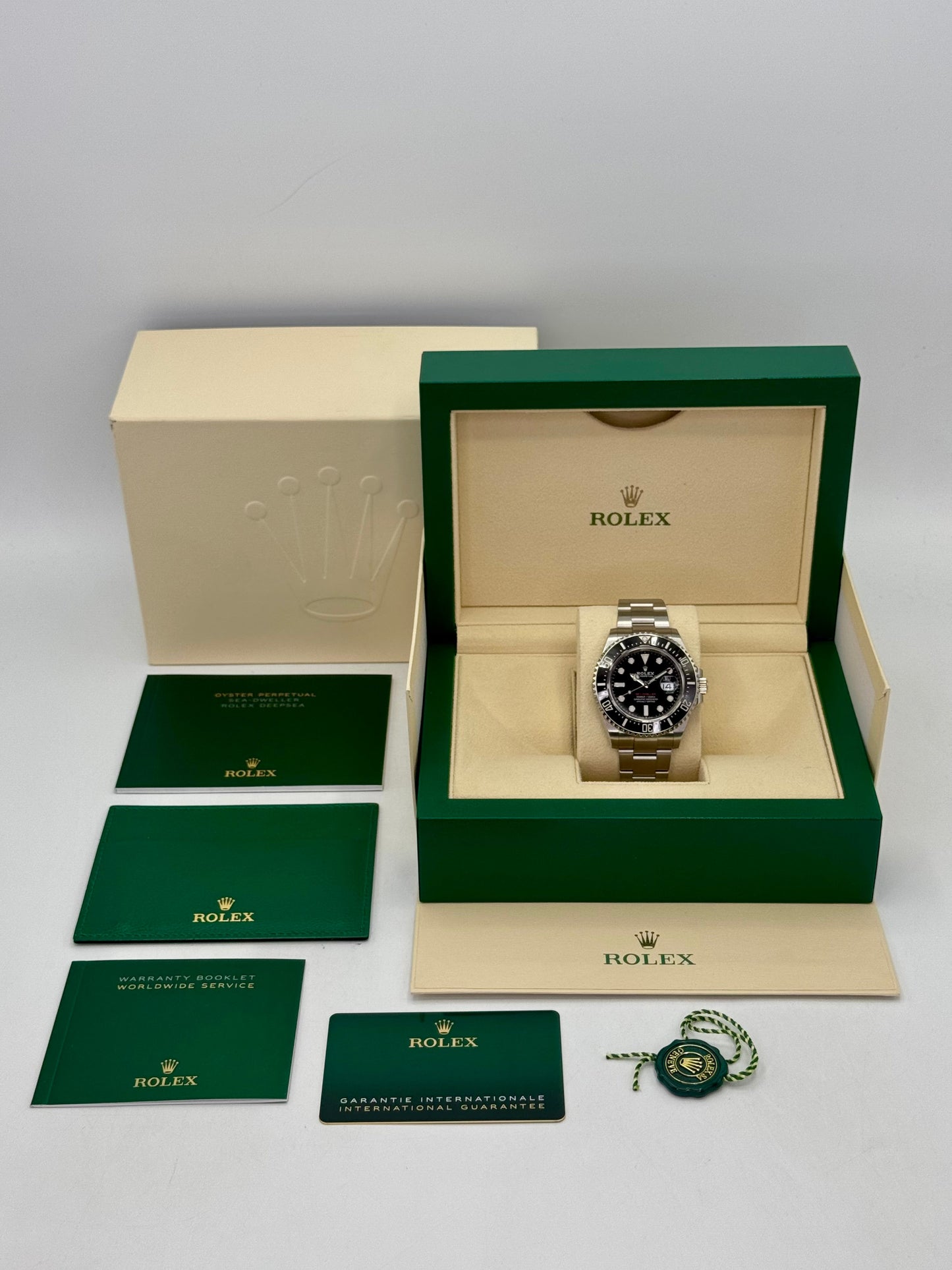 2022 Rolex Sea-Dweller 43mm 126600 Stainless Steel Black Dial - MyWatchLLC