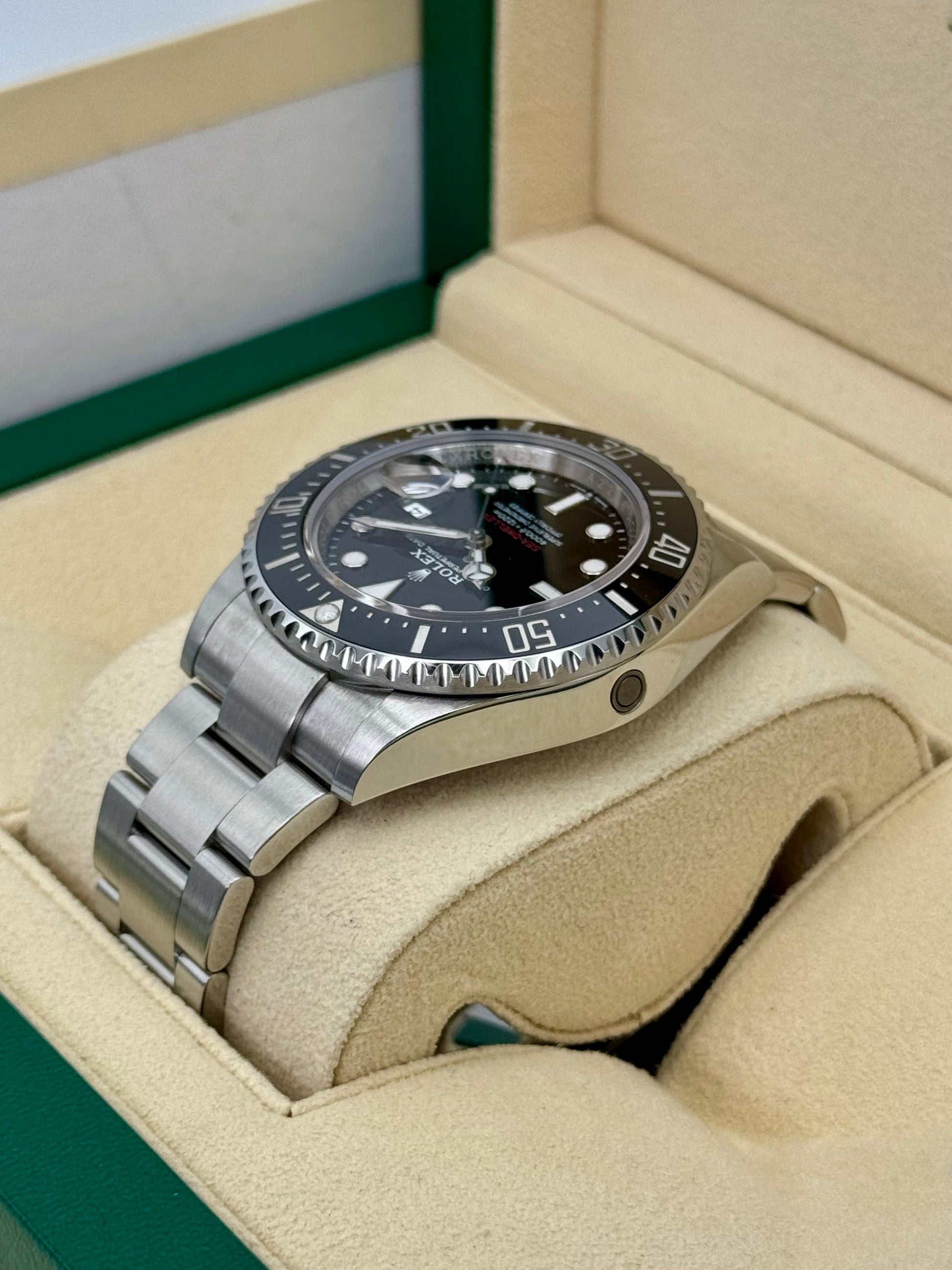 2022 Rolex Sea-Dweller 43mm 126600 Stainless Steel Black Dial - MyWatchLLC