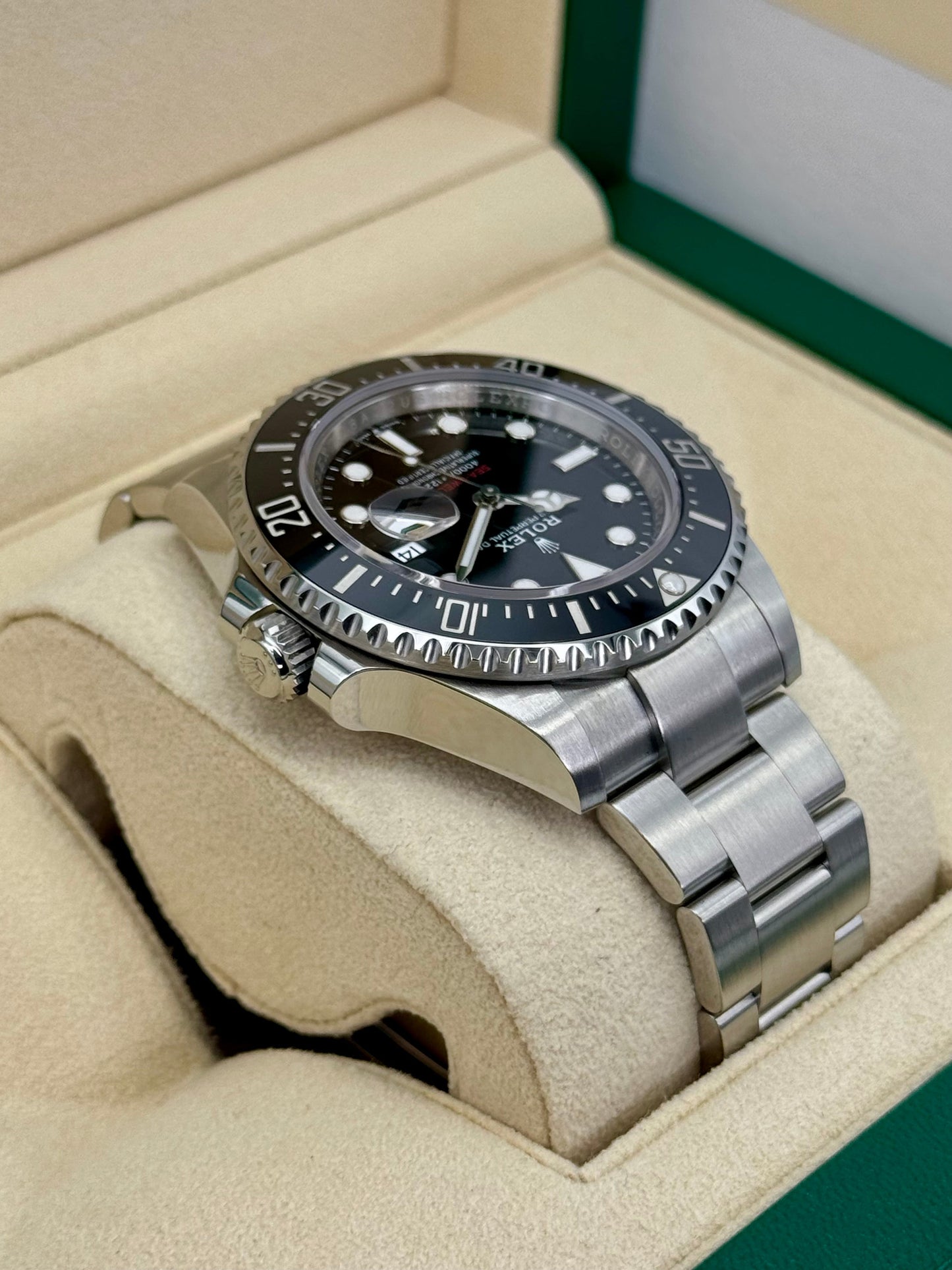 2022 Rolex Sea-Dweller 43mm 126600 Stainless Steel Black Dial - MyWatchLLC