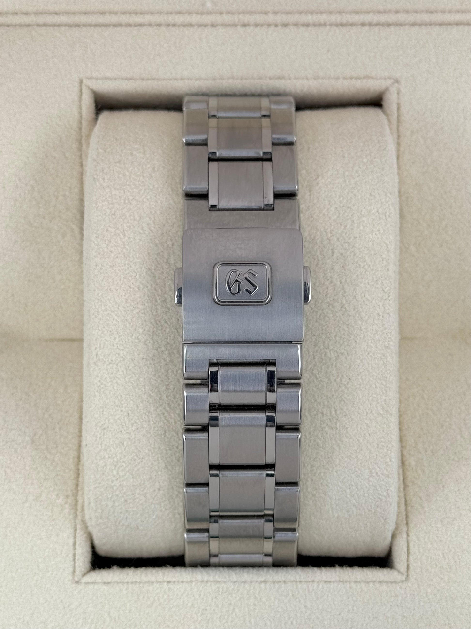 2017 Grand Seiko Spring Drive 40mm SBGA059 Titanium White Dial - MyWatchLLC