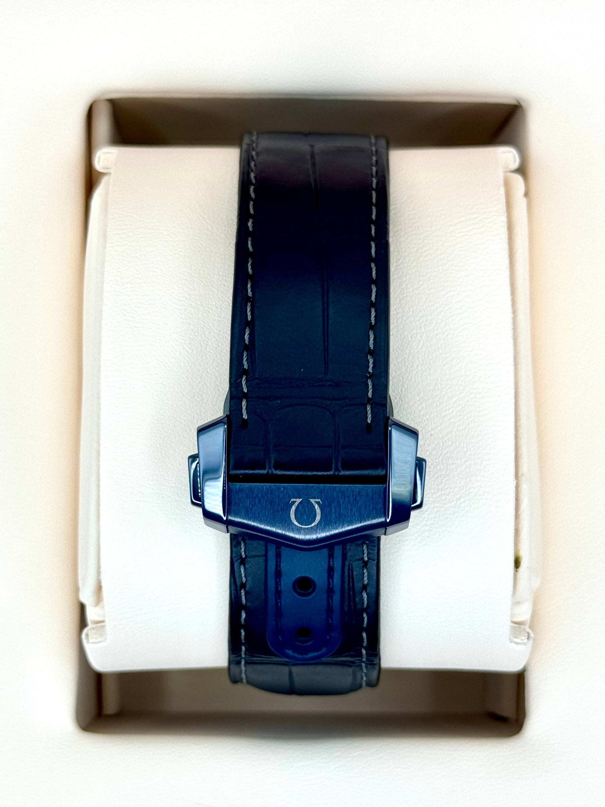 New 2024 Omega Speedmaster Moonphase 44.2mm 30493445203001 Blue Dial - MyWatchLLC