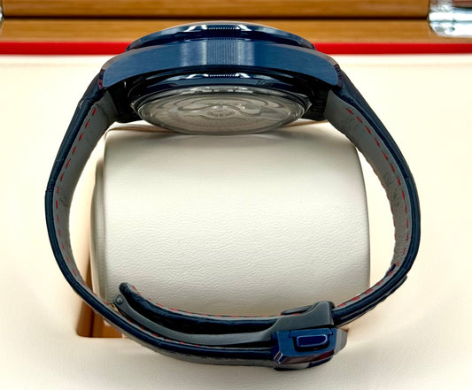 New 2024 Omega Speedmaster Moonphase 44.2mm 30493445203001 Blue Dial - MyWatchLLC