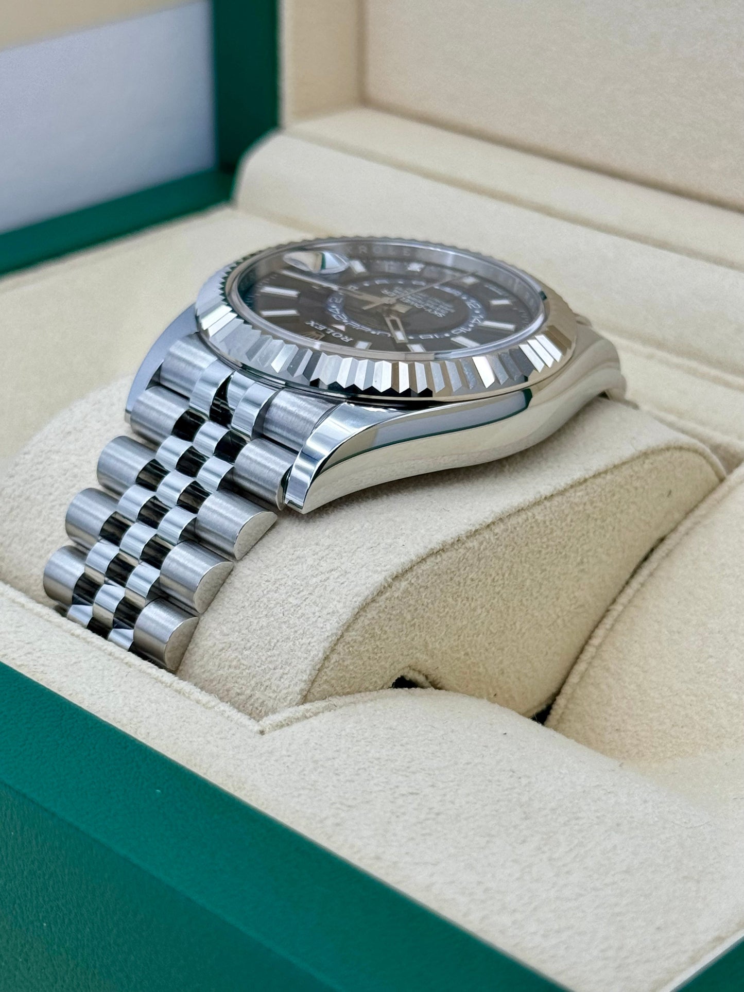 NEW 2023 Rolex Sky-Dweller 42mm Stainless Steel Jubilee Blue Dial - MyWatchLLC