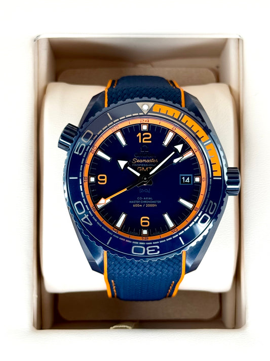 2020 Omega Seamaster Planet Ocean 45.5mm 215.92.46.22.03.001 Blue Dial - MyWatchLLC