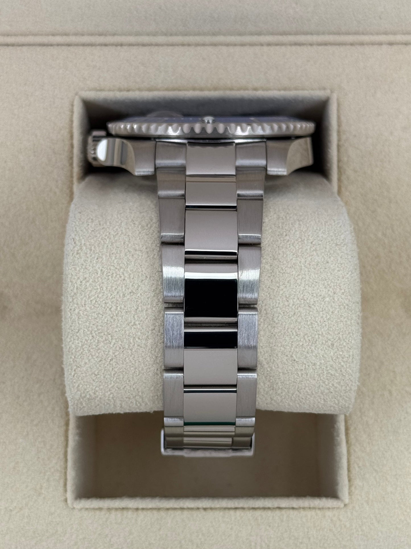 2017 Rolex Submariner "Smurf" 40mm 116619LB White Gold Blue Dial - MyWatchLLC