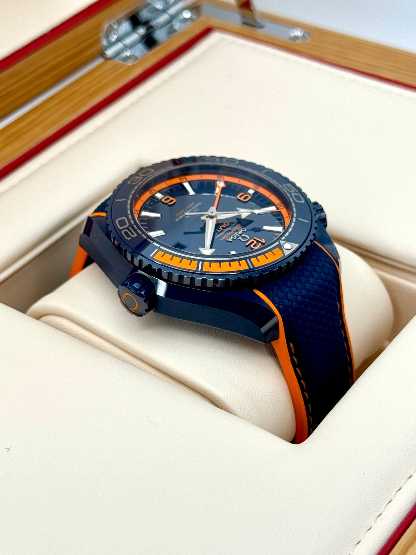 2020 Omega Seamaster Planet Ocean 45.5mm 215.92.46.22.03.001 Blue Dial - MyWatchLLC