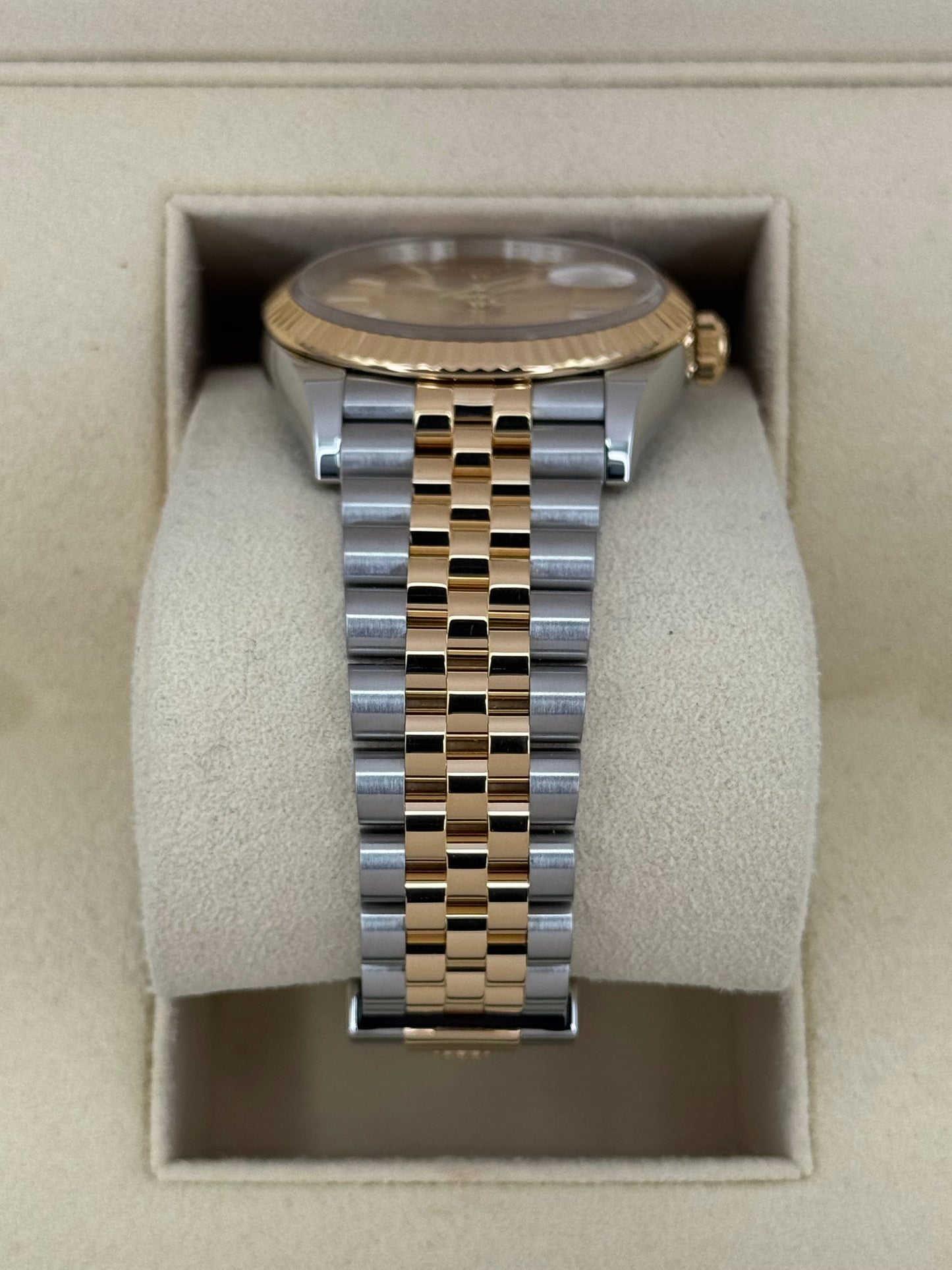 2023 Rolex Datejust 36mm 126233 Two-Tone Champagne Dial - MyWatchLLC