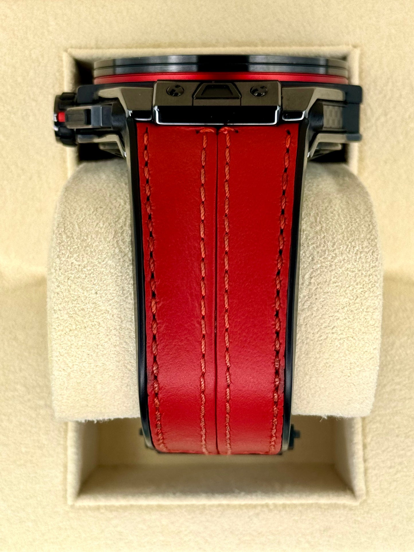 Big Bang Ferrari 45mm 401.QX.0123.VR Carbon Skeletonized Dial - MyWatchLLC